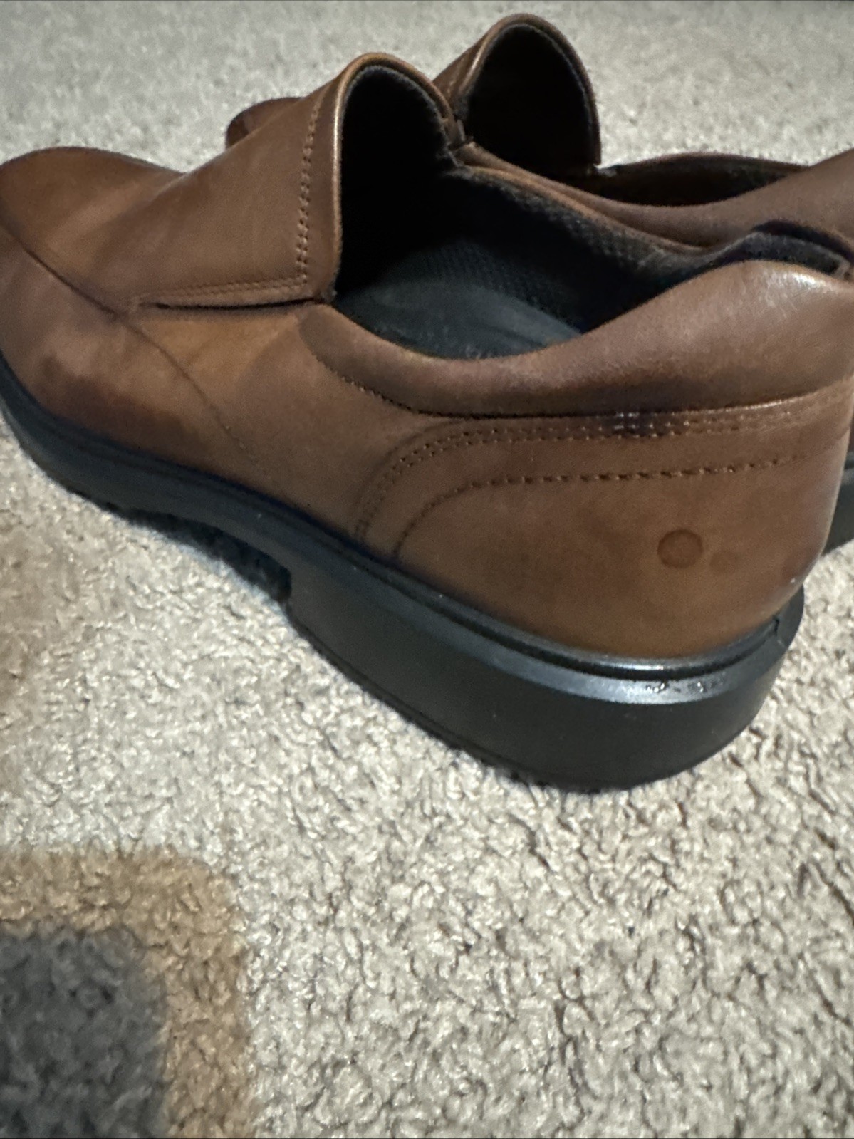 Ecco Helsinki 2 Mens Size 12 US 46 U Brown Leather