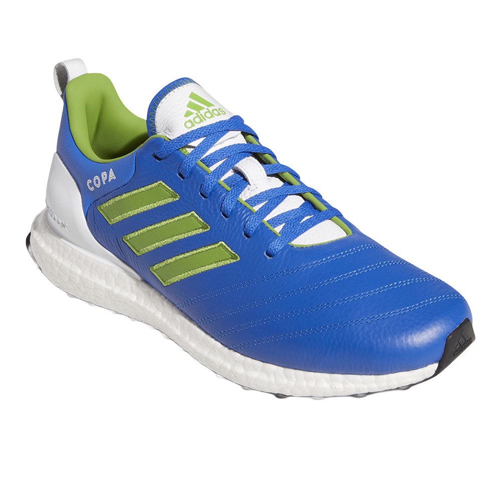 adidas Ultraboost Ultra Boost X Copa Running Mens Blue Sneakers Athletic Shoes