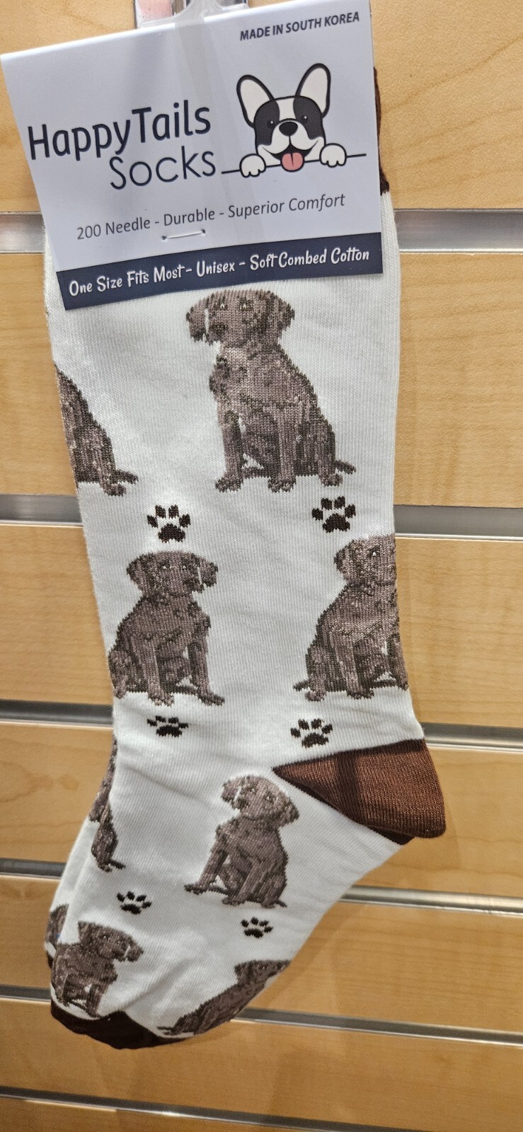 Happy Tails Weimaraner Socks Pet Lovers One Size Fit Most