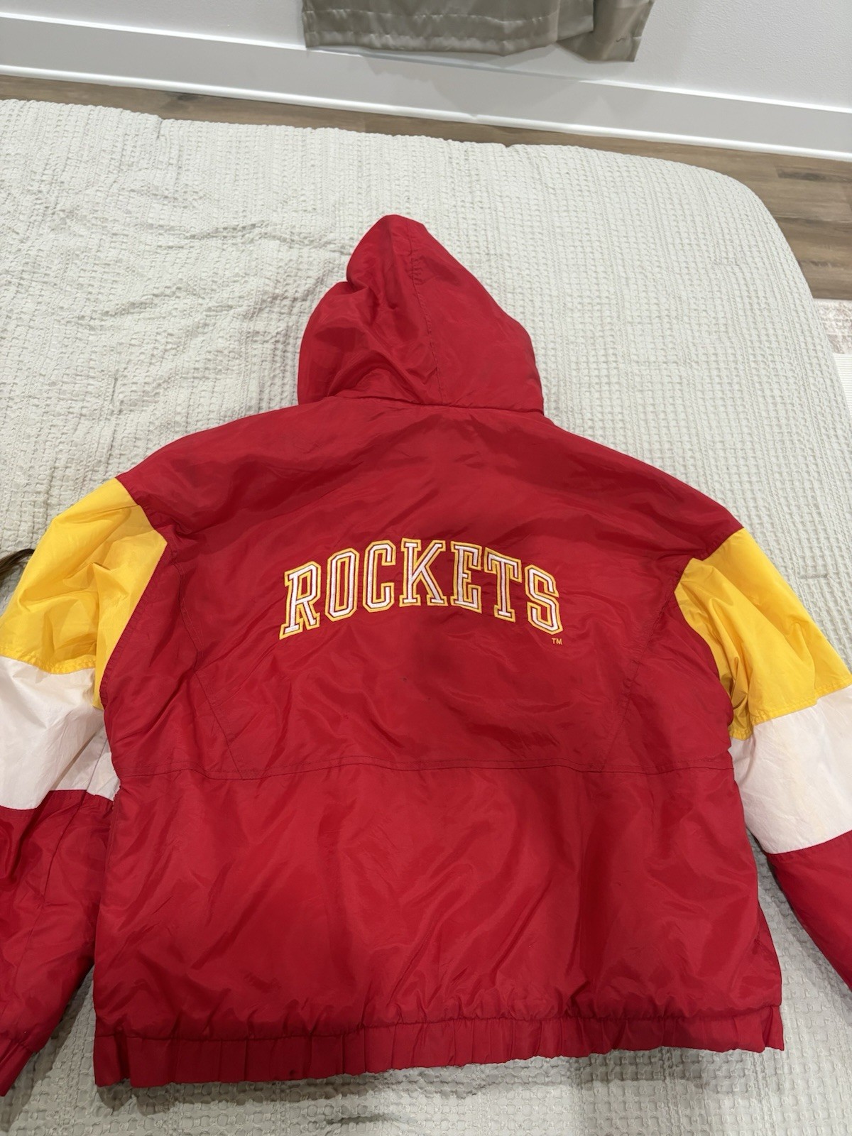 Vintage Houston’s Rockets Quarter Zip Puffer Jacket Men’s