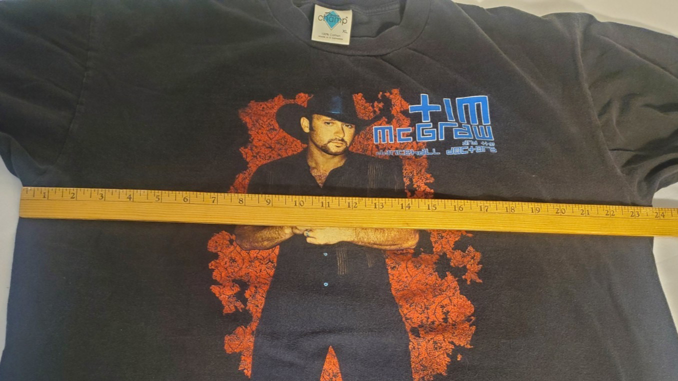 Tim McGraw & The Dancehall Doctors Vintage 2003 Country Music Concert Tee XL