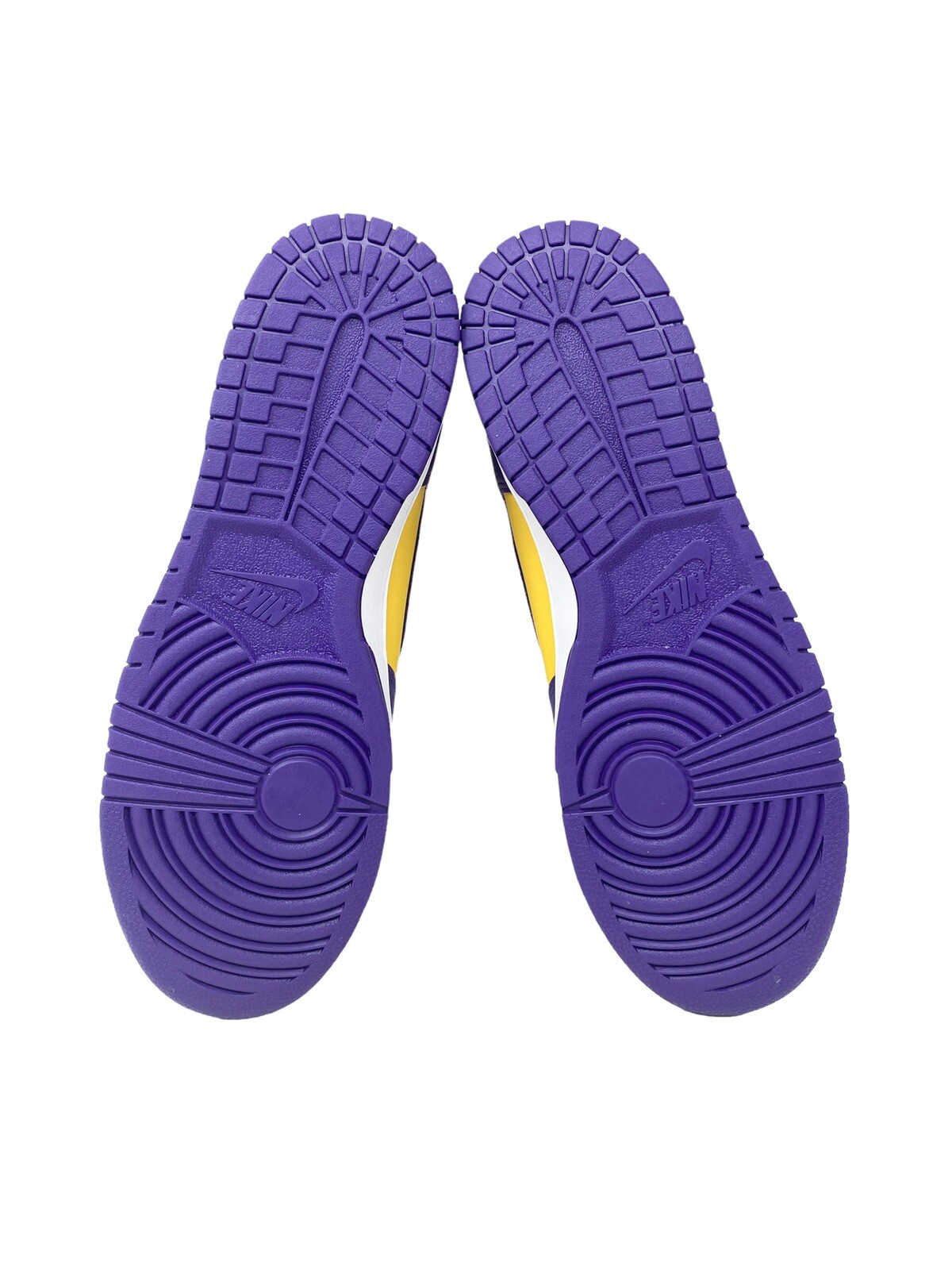Nike Dunk High Retro Lakers DD1399500 Court Purple/University Gold/White Size 14