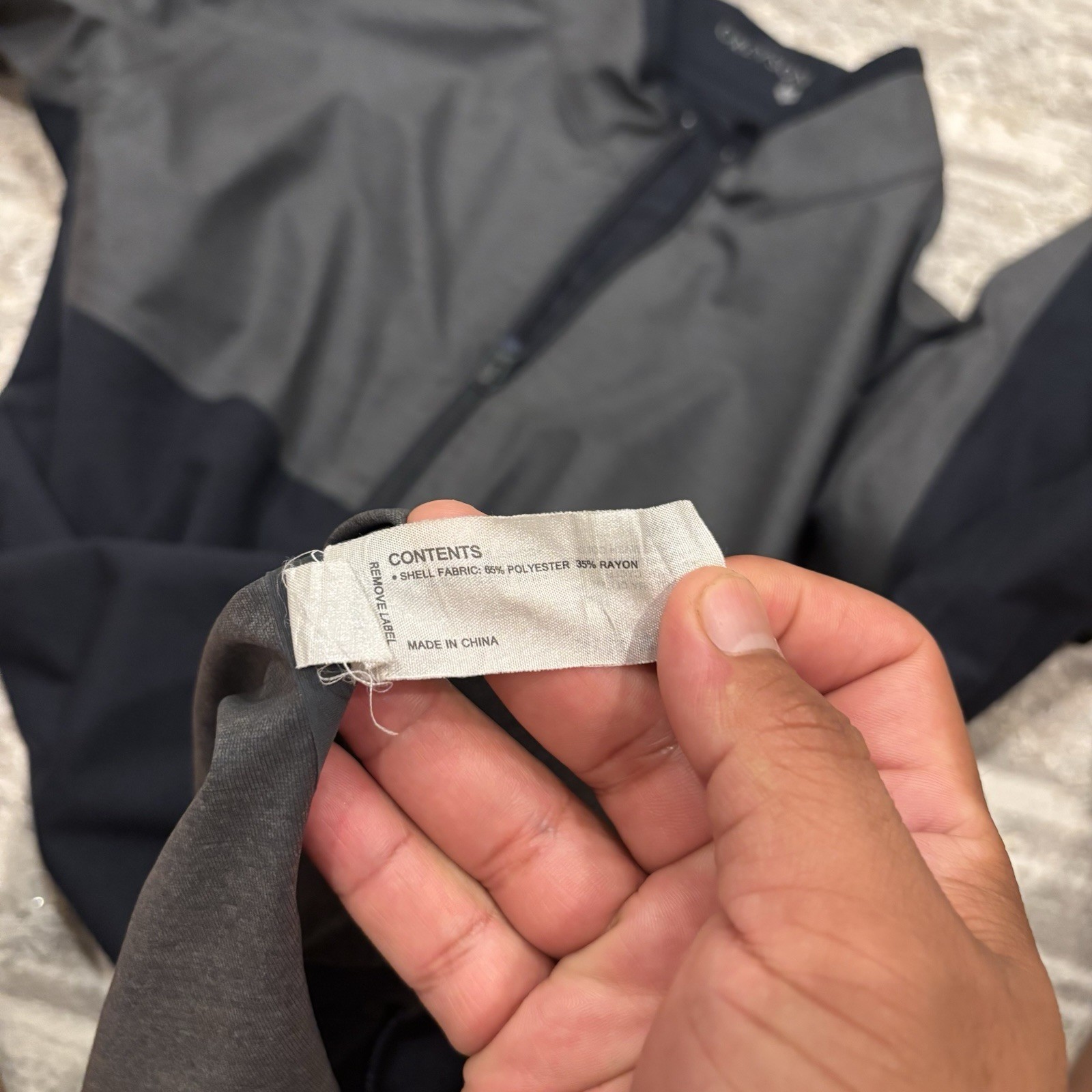 Greyson Comanche Half Zip Hybrid Men’s Medium Golf Stretch Wind Water Resistant
