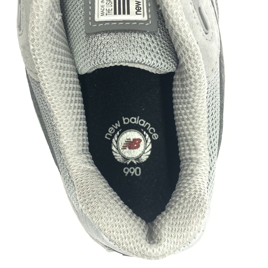 NEW BALANCE ニューバランス Sneakers U990GR4 Gray 27cm (10.63 in) Used MESC-0