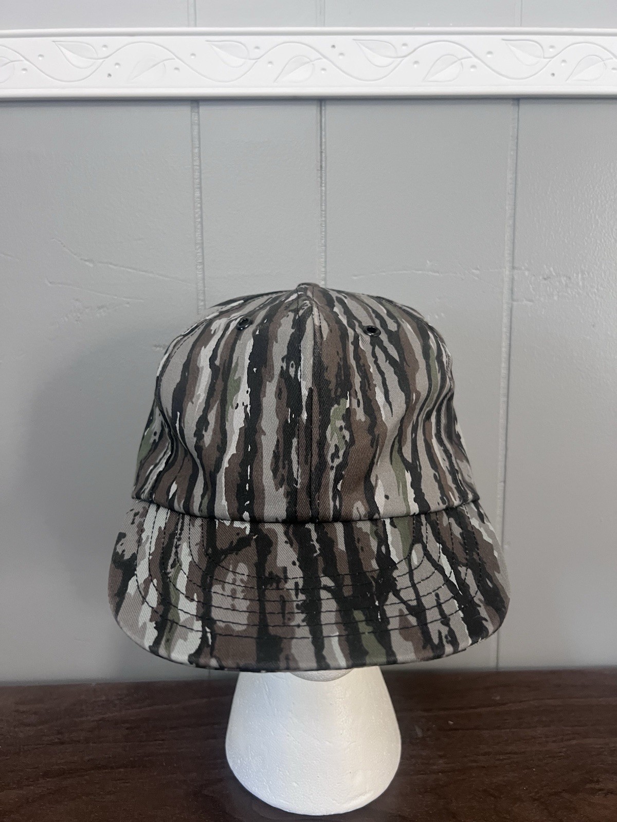 Vintage Duck Camo Hunting Ball Cap