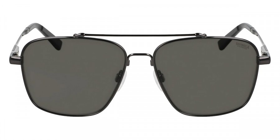 Shinola Collection Flexon Sunglasses SH2100S 001 Satin Black w/Case Retail $300+
