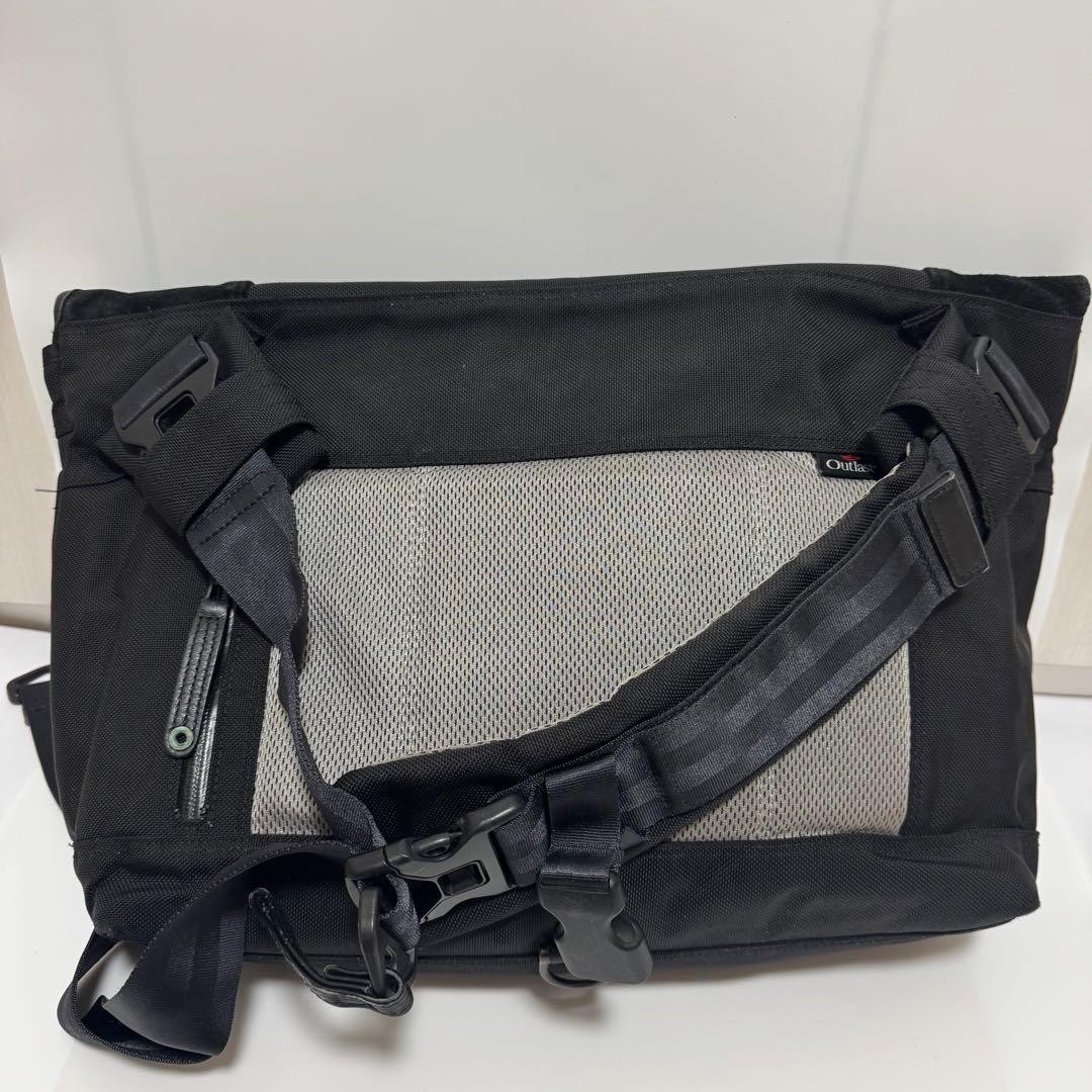 Master-Piece MSPC Black Nylon Leather Canvas Messenger Bag Japan