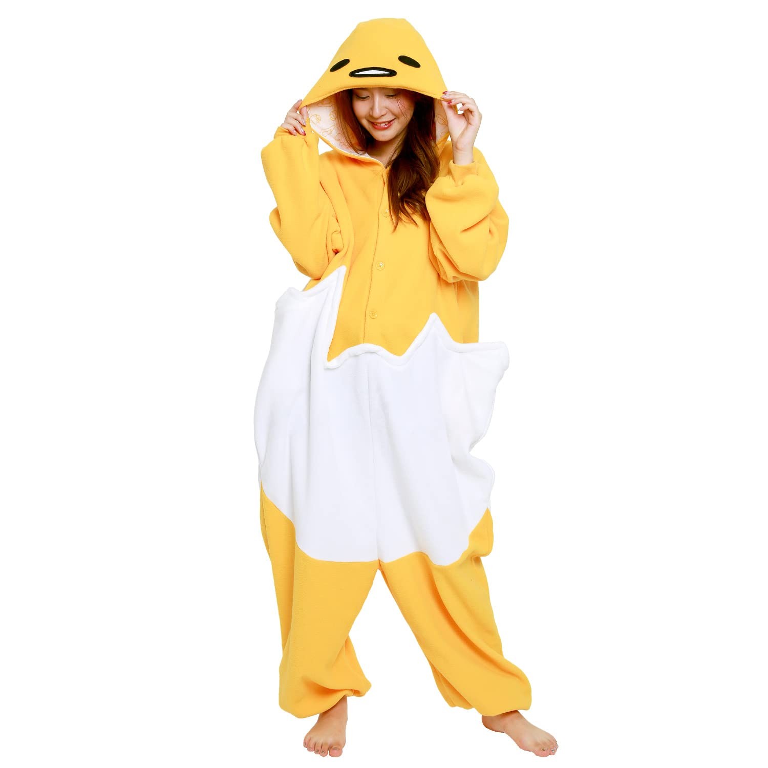 character fleece kigurumi free size Sanrio Gudetama