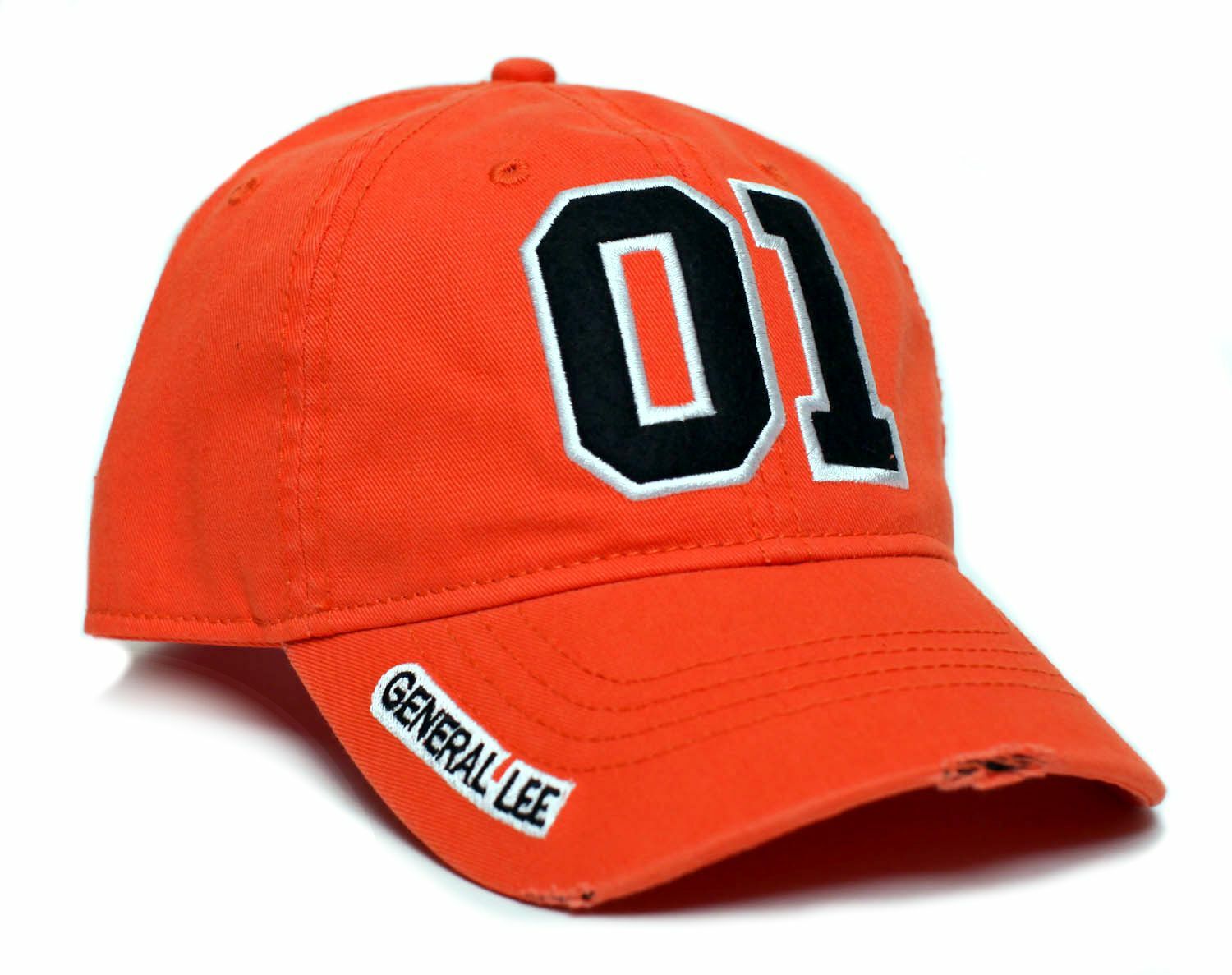 General Lee 01 Good Ol’ Boy Unisex-Adult Embroidered Hat -One-Size Orange