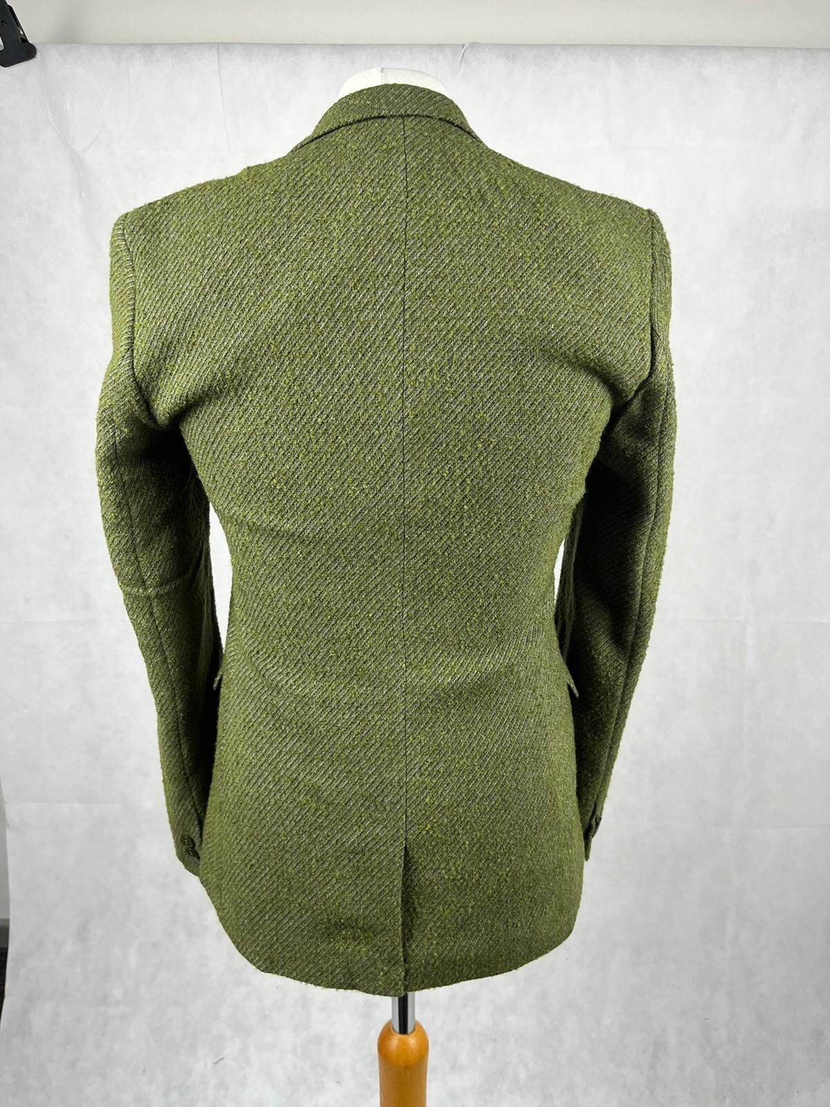 Asos Green Textured Skinny Fit Blazer 38R TD120 CC 14