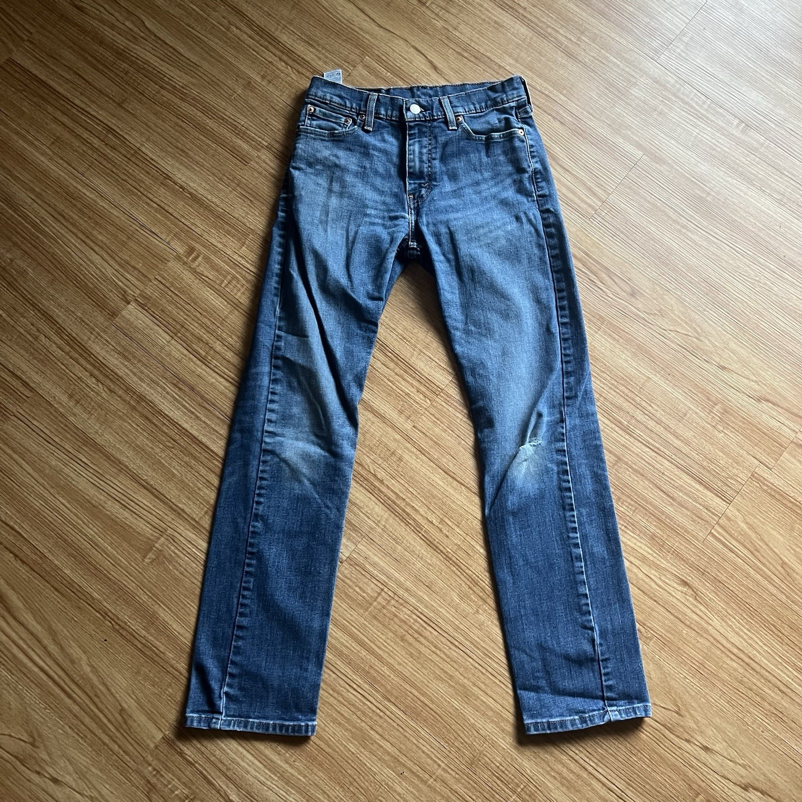 Levi’s 513 Jeans Mens 30×32 Blue Slim Straight Leg Denim Medium Wash