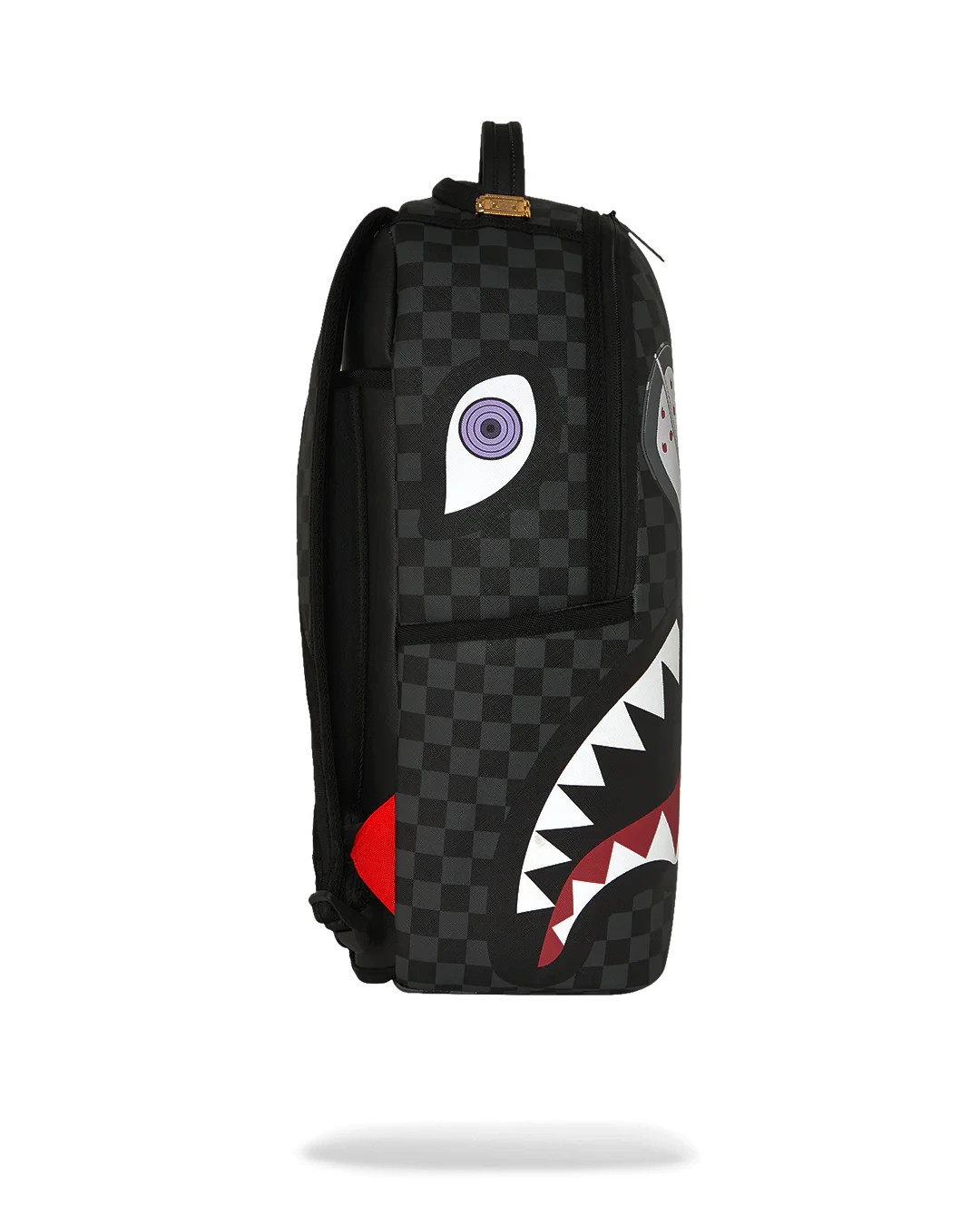 Sprayground NARUTO MADARA Backpack🔥New Black Check Bookbag Large School Bag