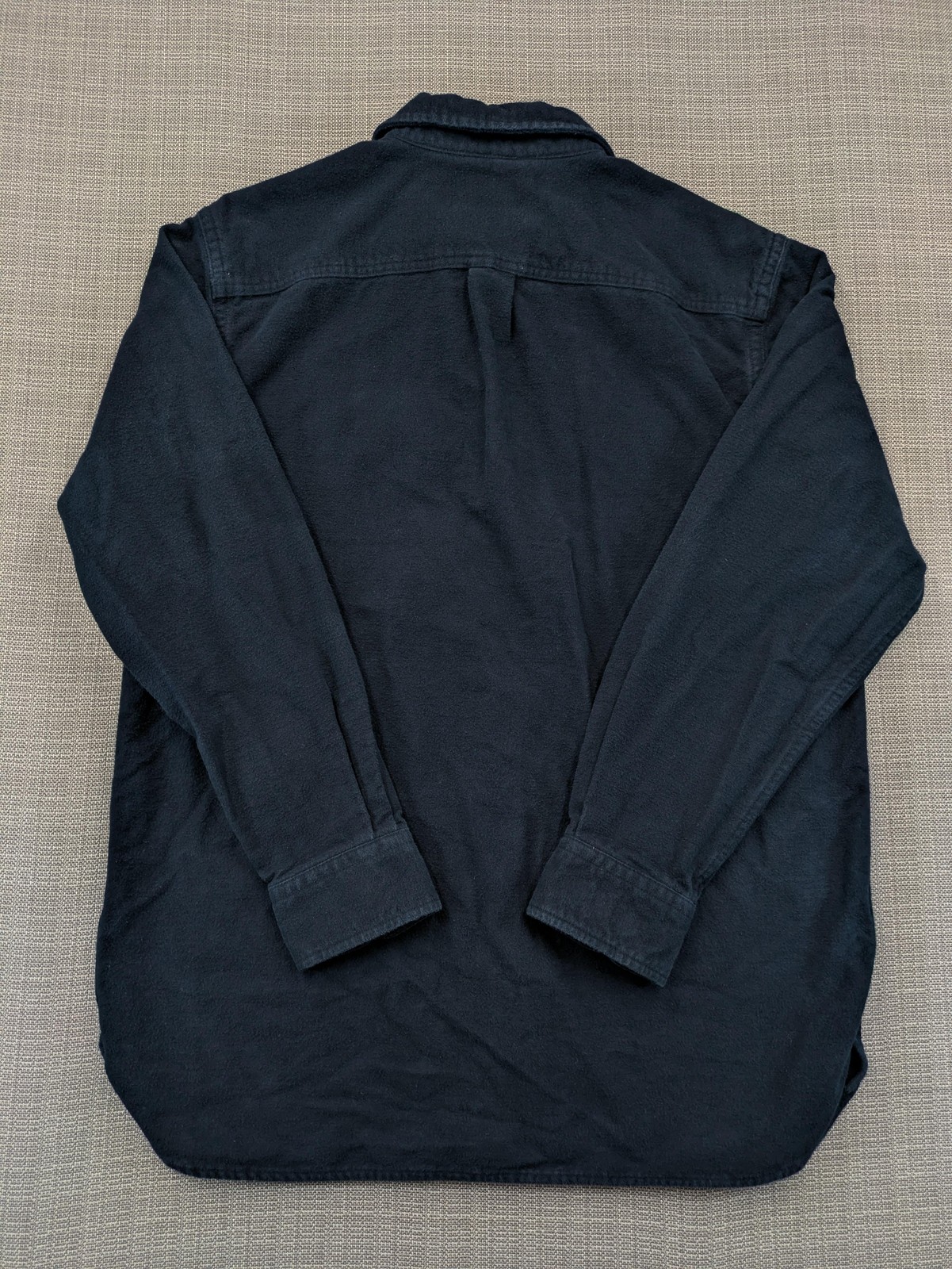 L.L. Bean Shirt Mens Medium Blue Flannel Long Sleeve Button Up Casual Workwear