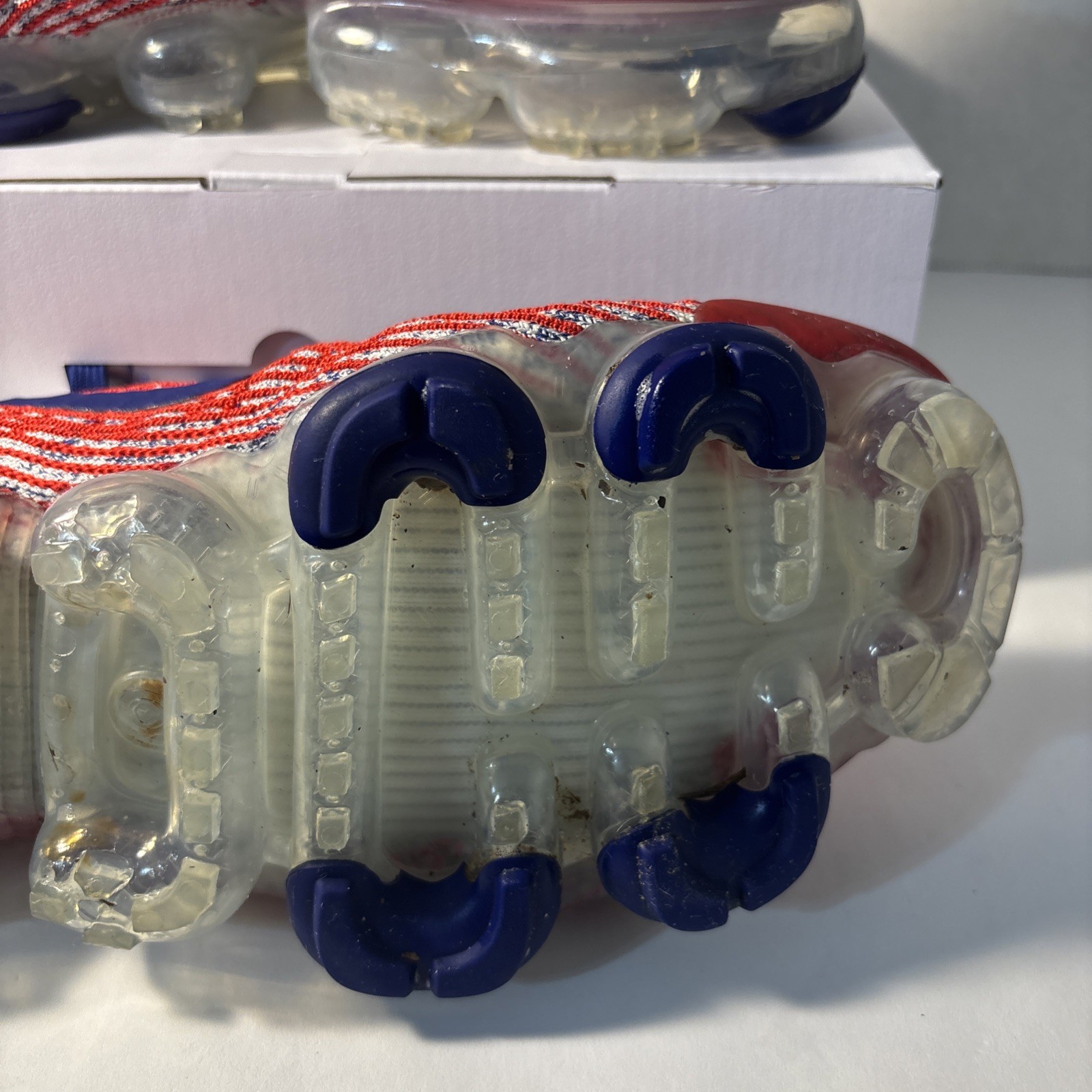 Nike Air Vapormax Flyknit 3.0 Team USA Running Shoes (CW5585-100) Men’s Size 12