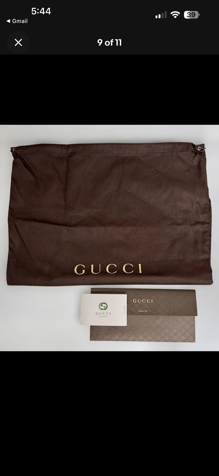 Gucci Reversible Tote Bag GG Blooms Black Leather Women’s Pre-owned From Japan