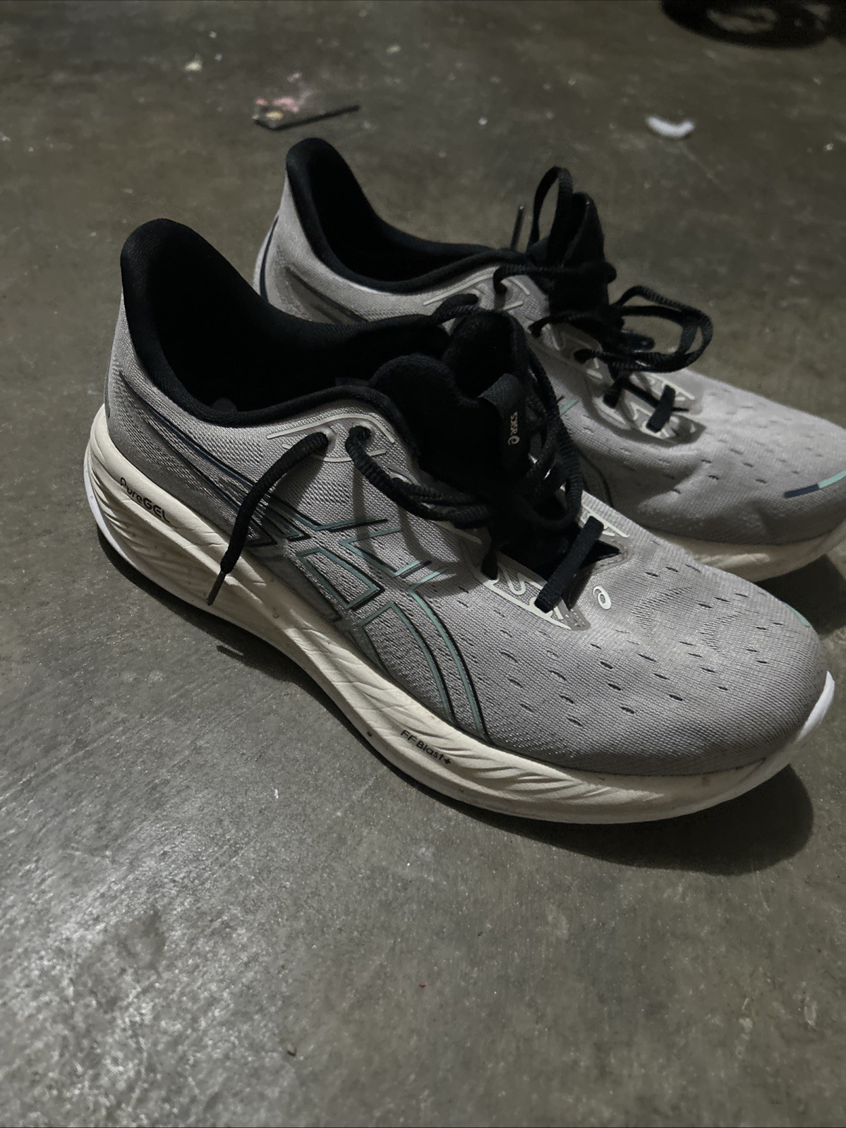 Asics Gel-Cumulus 26 1011B792-250 Sneaker Men’s 10.5 Gray Running Shoes
