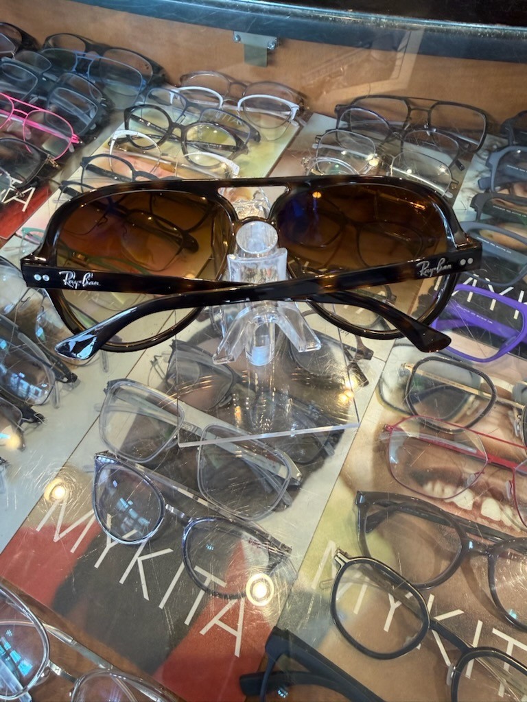 Authentic Ray-Ban Cats 5000 Classic Polished Light Havana Lt Brown Gradient 59mm