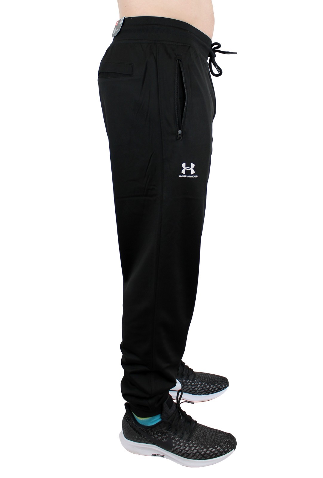 Under Armour Joggers Pants, Mens Tricot Loose Fit Tapered Leg Lined Sweatpants