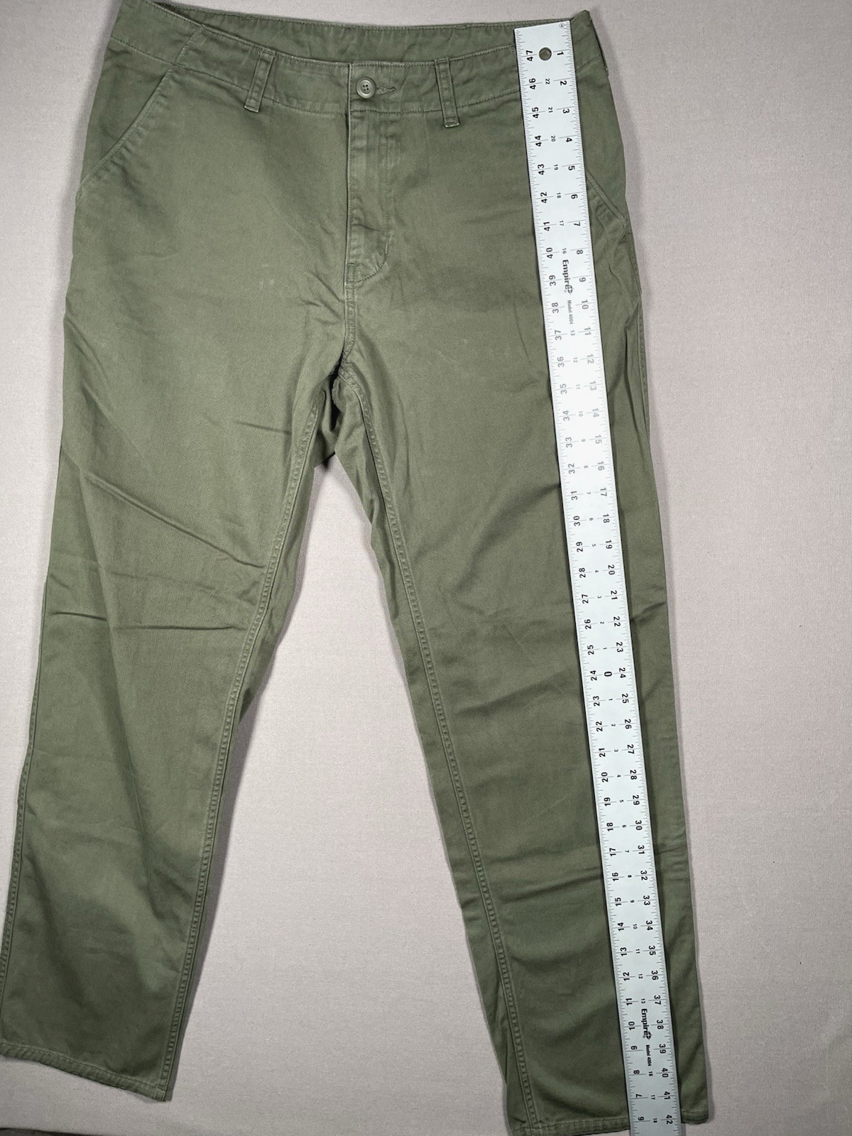 Patagonia Four Canyons Twill Green Straight Leg Pants – Men Size 34 X 33