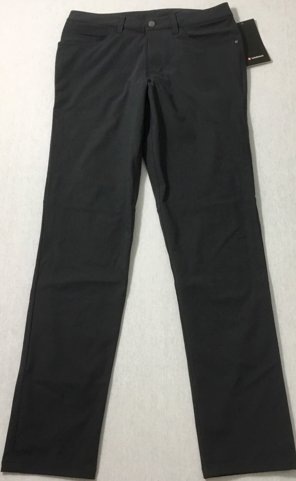 Lululemon Men’s ABC Pant Classic 34″L OBSI Obsidian LM5426S Size 34