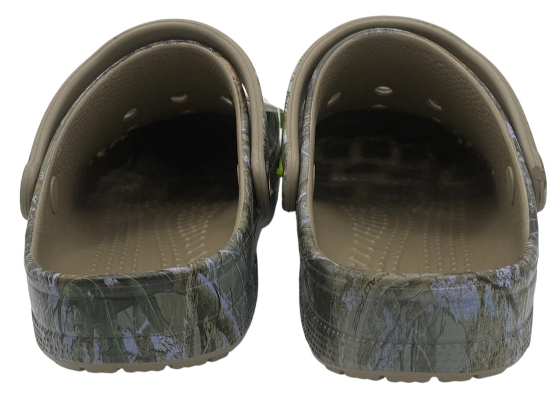 Crocs Baya Realtree APX Edge Camo Clogs Unisex M12 W14 Slip On Shoes New