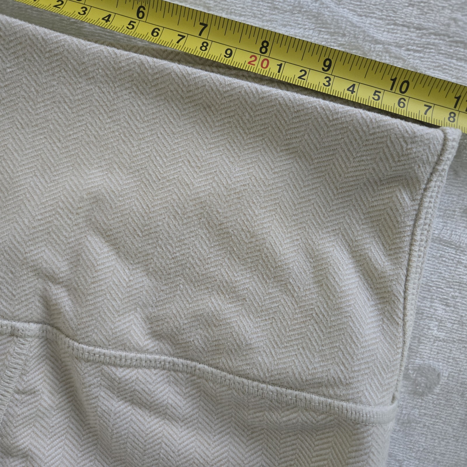 90 Degree Ivory & White Polyester/ Spandex Blend Leggings XS $98 Tag