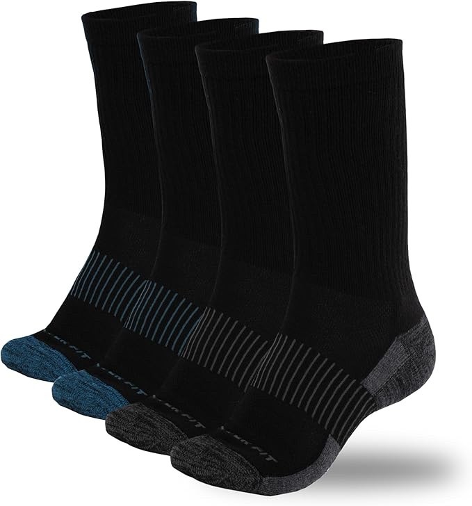 Copper Fit Unisex Compression Crew Length Sport Socks, Copper Fit, 2 Pair