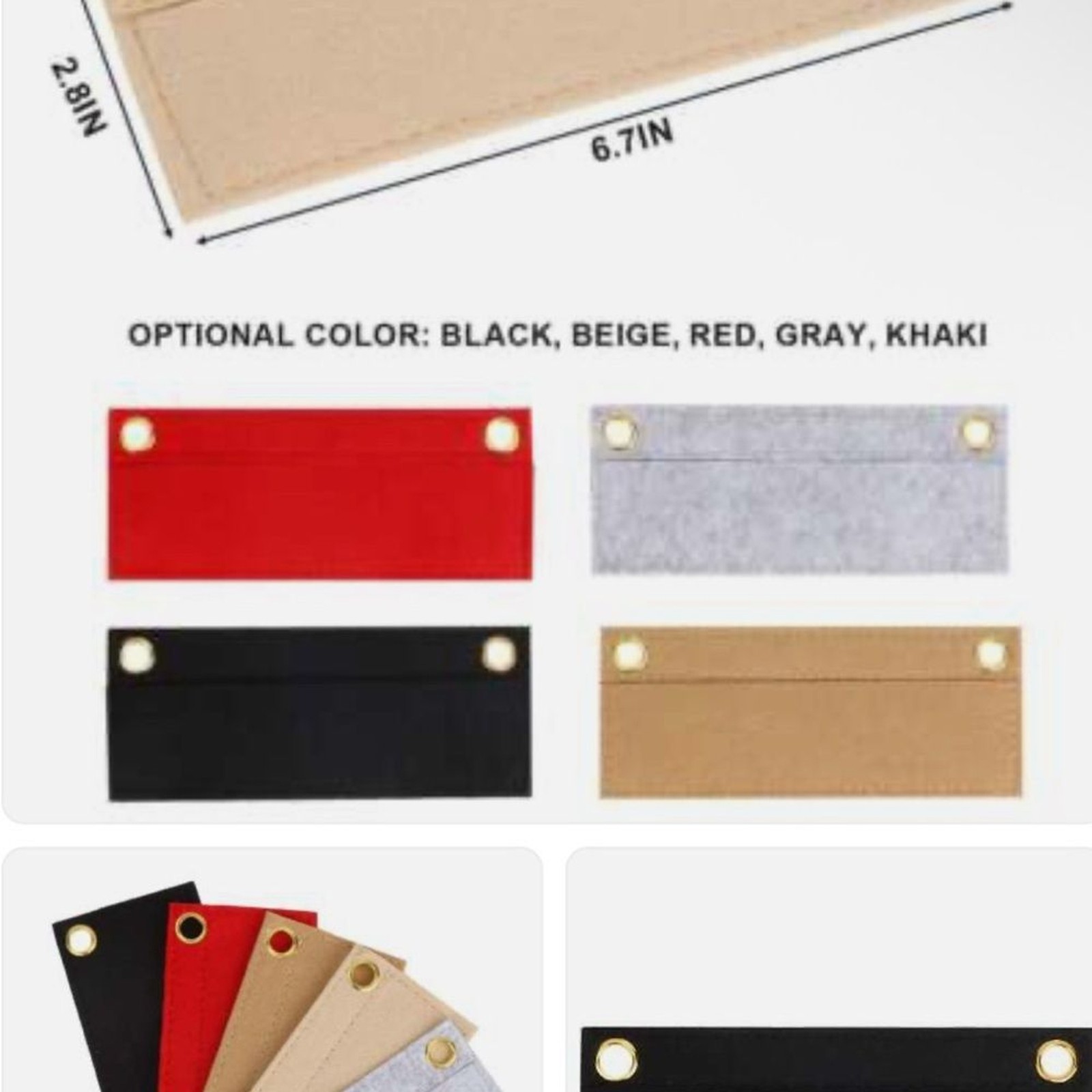 Insert for Wallet to Make Crossbody