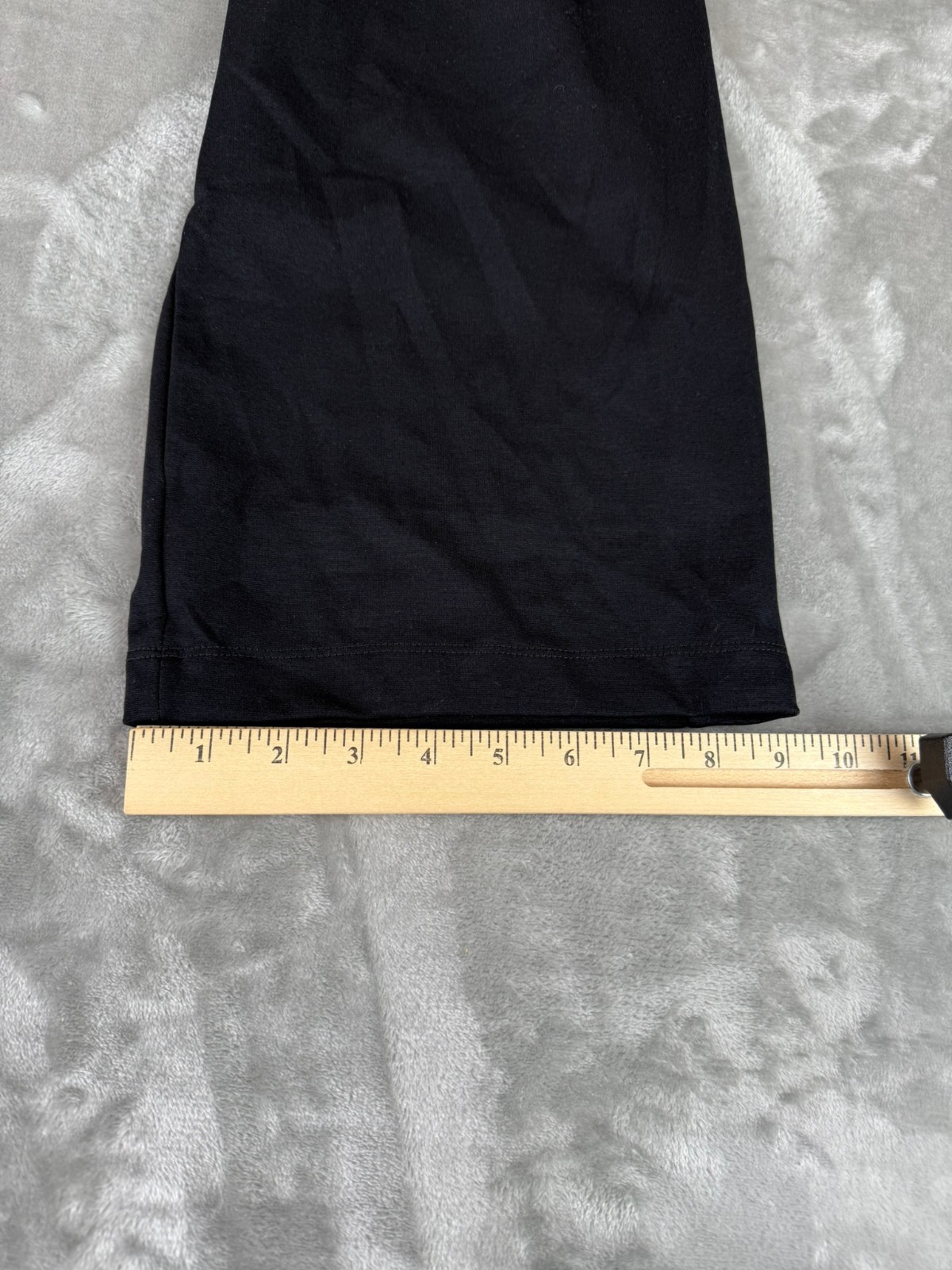 American Giant Ponte Straight Pants Womens Medium Black Stretch $98 USA New NWOT