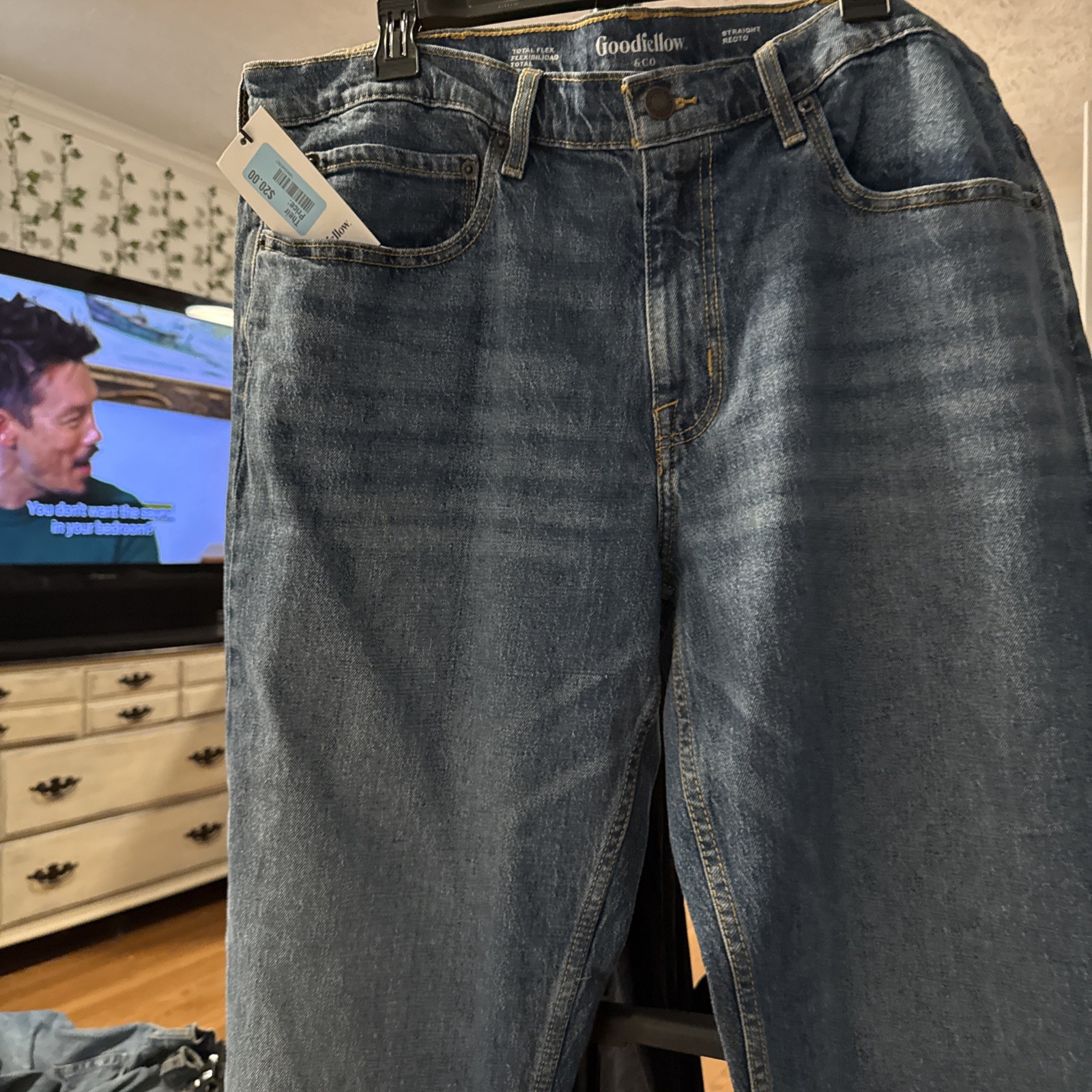 Goodfellow & Co. Men’s Jeans Straight Fit Recto 40×32 New W/Tags