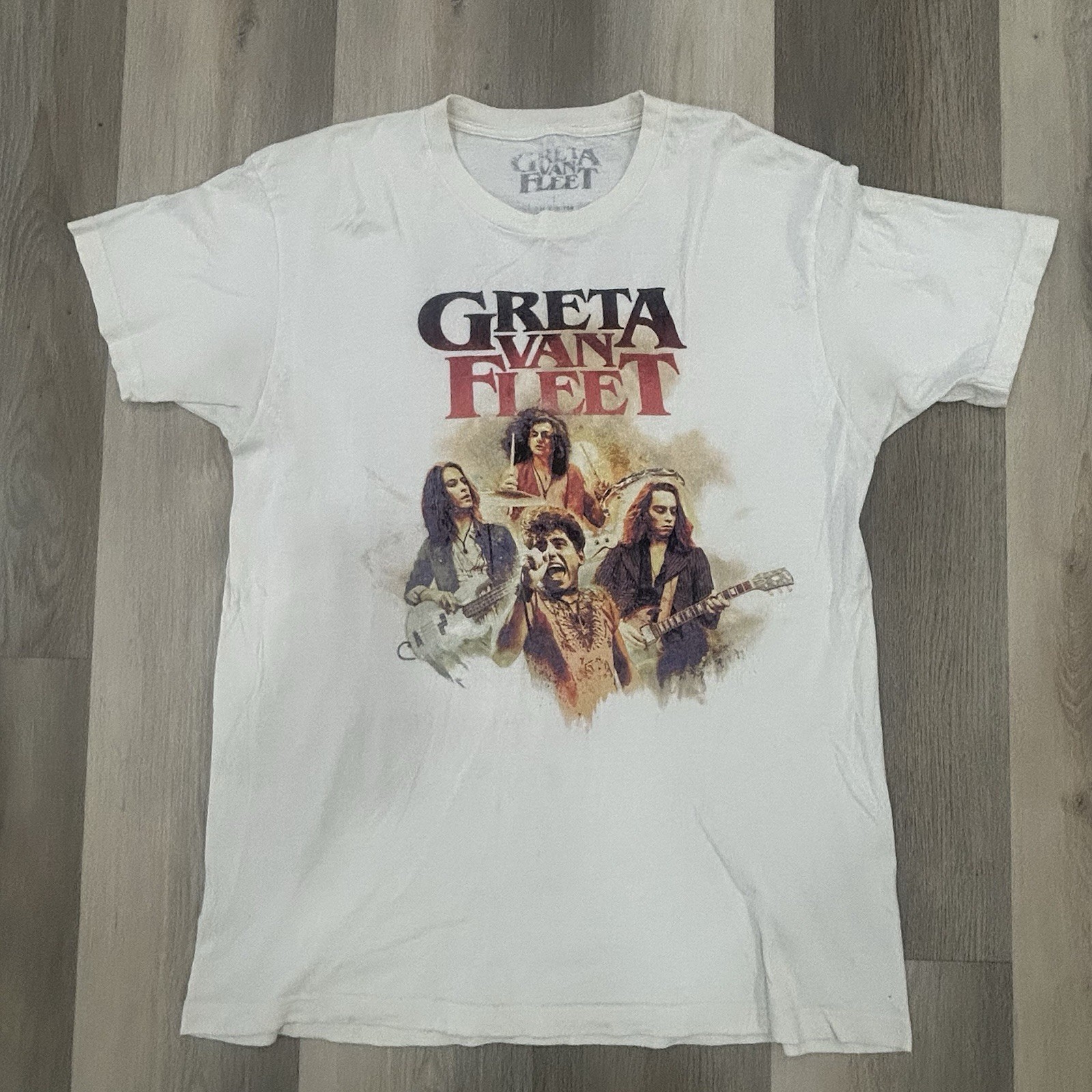 Greta Van Fleet 2018 World Tour Concert Shirt Medium Band T Shirt