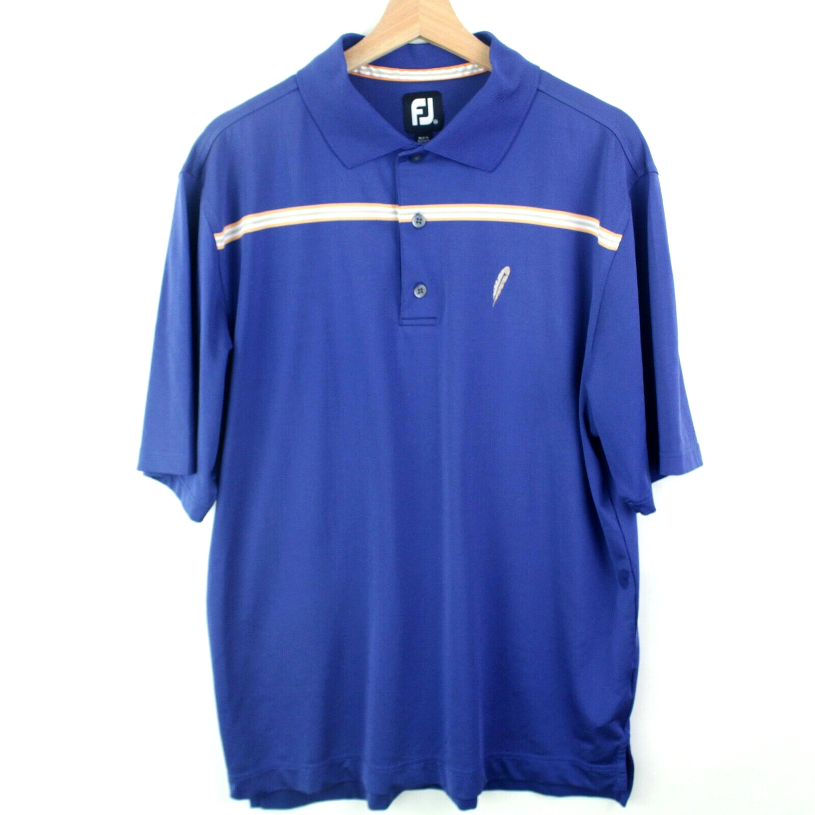 FootJoy Mens Golf Polo Shirt Size M Short Sleeve stretch
