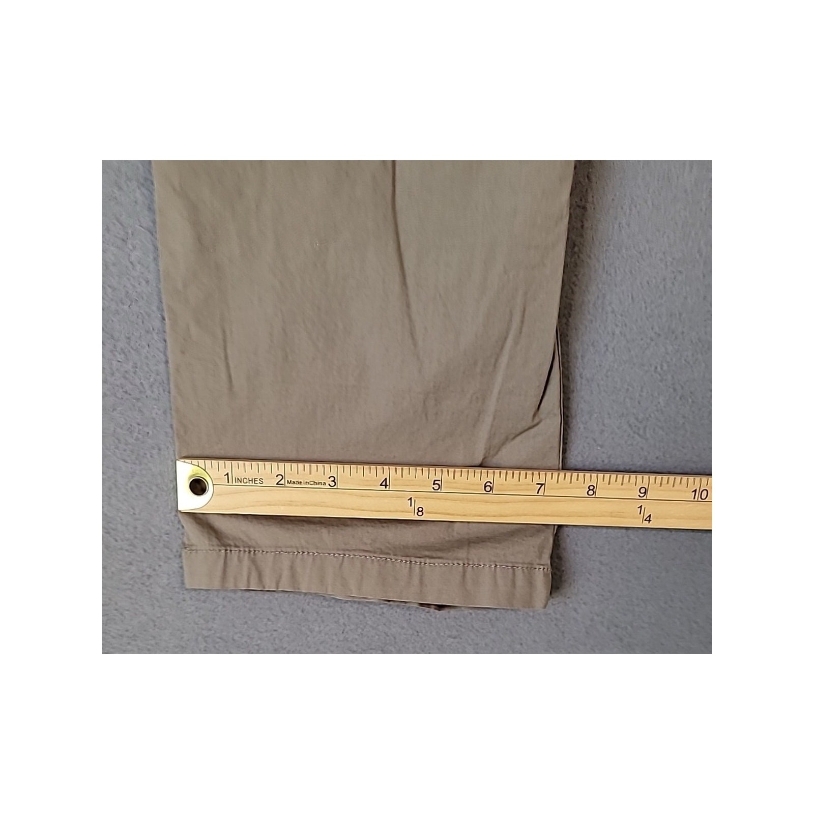 Chico’s Convertible Cargo Pants Beige S/M Utility Gorpcore Campus School Teacher
