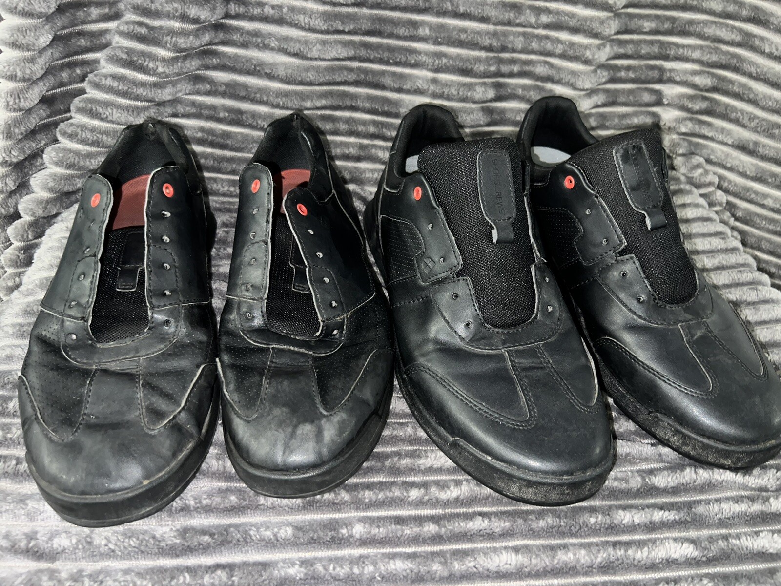 Shoes For Crews Freestyle II Mens Size 9 & 9.5 Black Slip Resistant Work Shoes