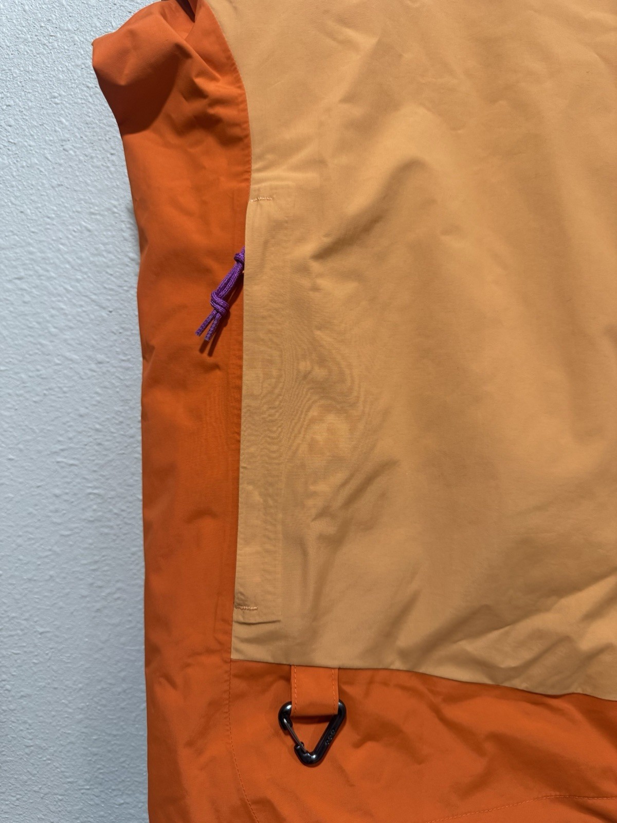 Nike ACG “Morpho” Storm-FIT ADV Rain Jacket Color block Orange White Large NWT
