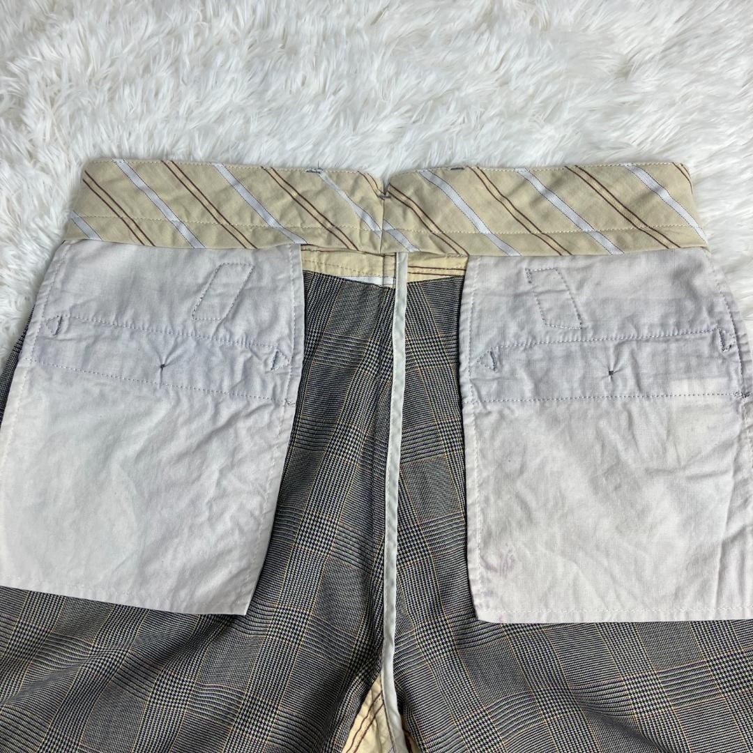 Engineered Garments Glen Check Cinch Pants 32 USA Made Cotton Check Trousers F/S