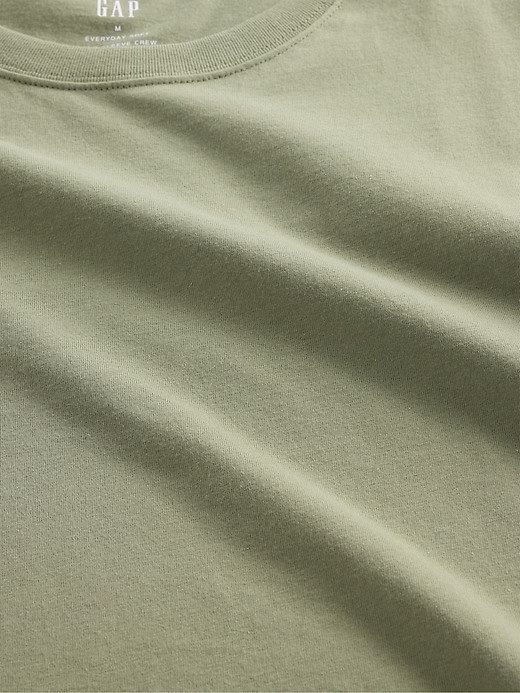 NWT GAP Everyday Soft Long-Sleeve T-Shirt Shirt 100% cotton Walden Green Men M