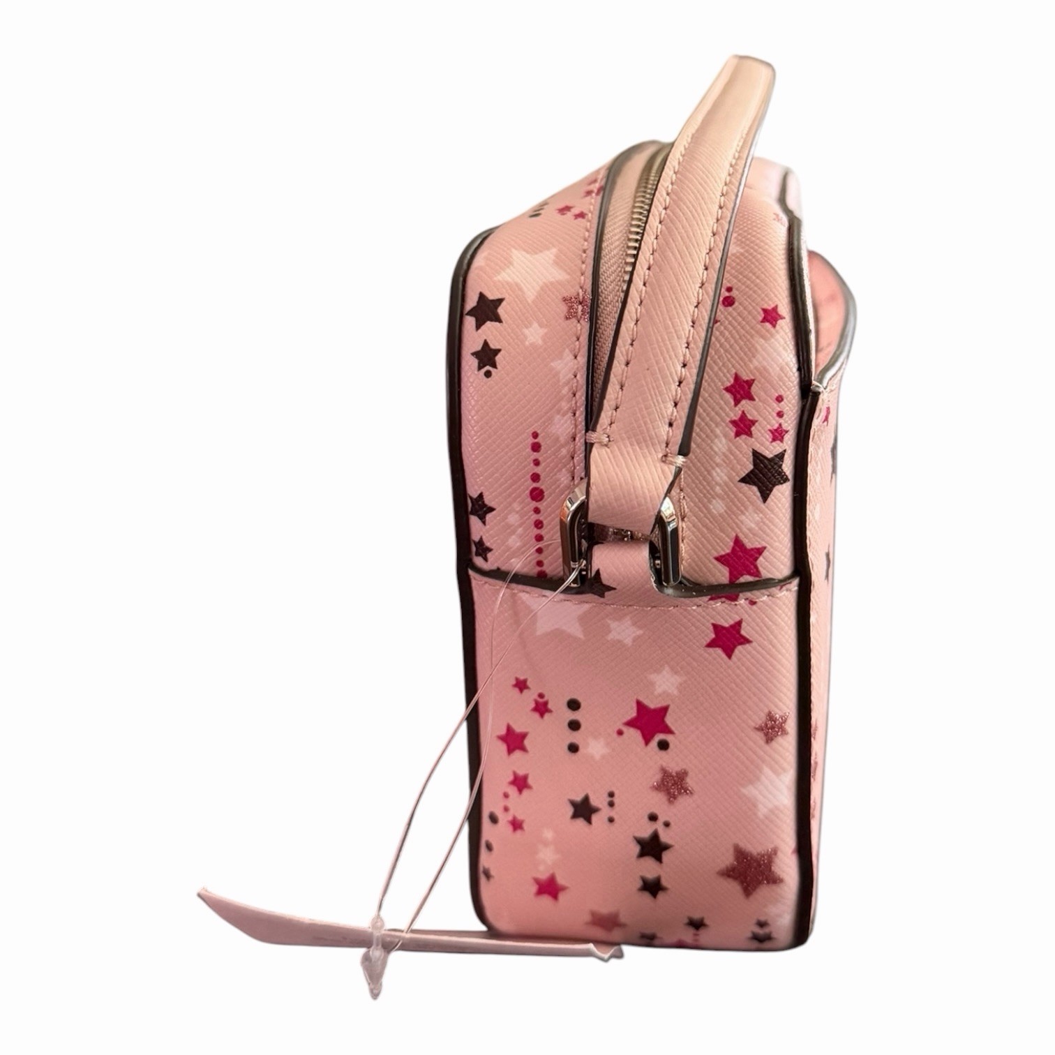 NWT Kate Spade Staci Mini Camera Bag Purse Pink Multi Twinkle Stars Retail $239