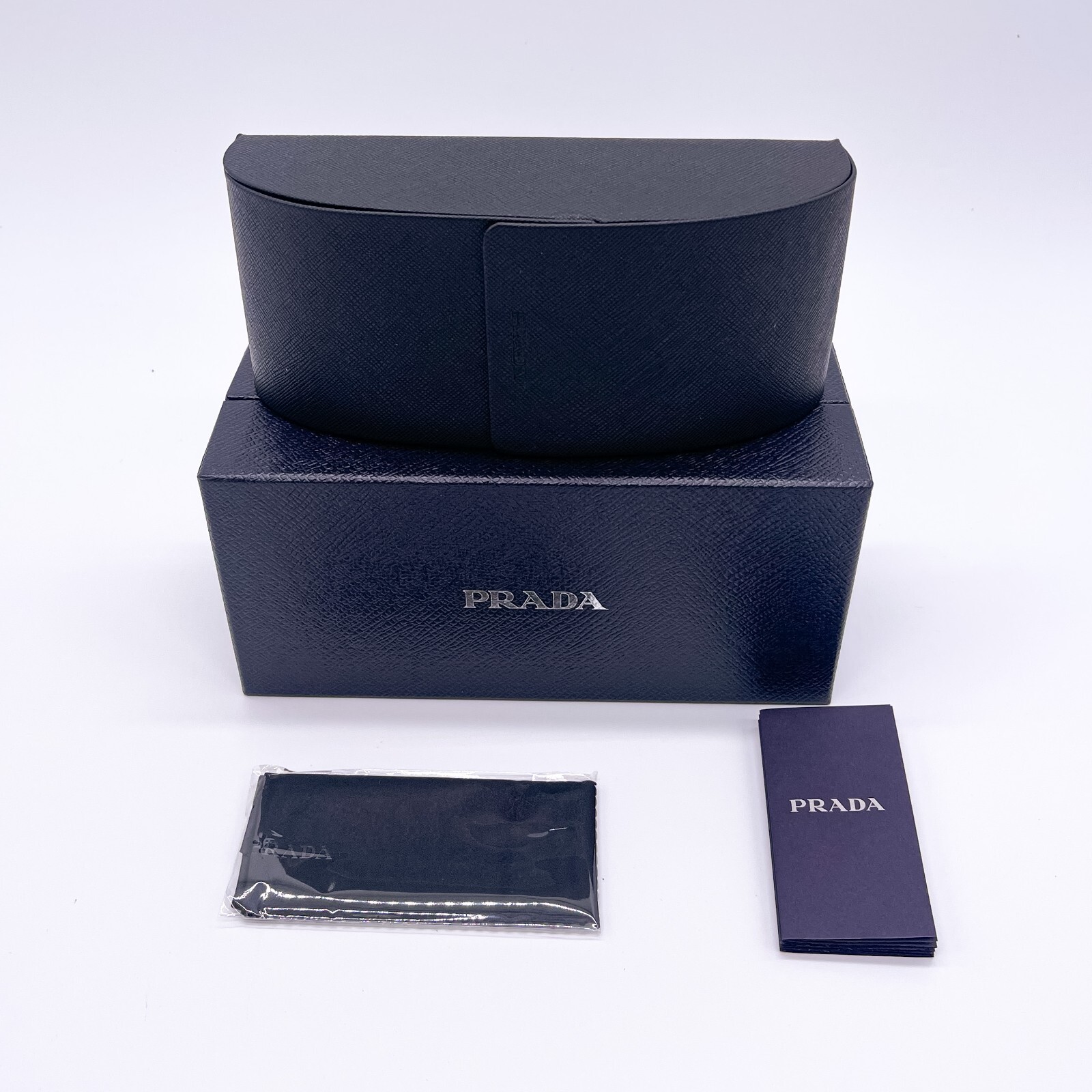 NEW PRADA SPR A05 16K08Z SQUARE BLACK PRA05S 16K08Z UNISEX PRADA SUNGLASSES