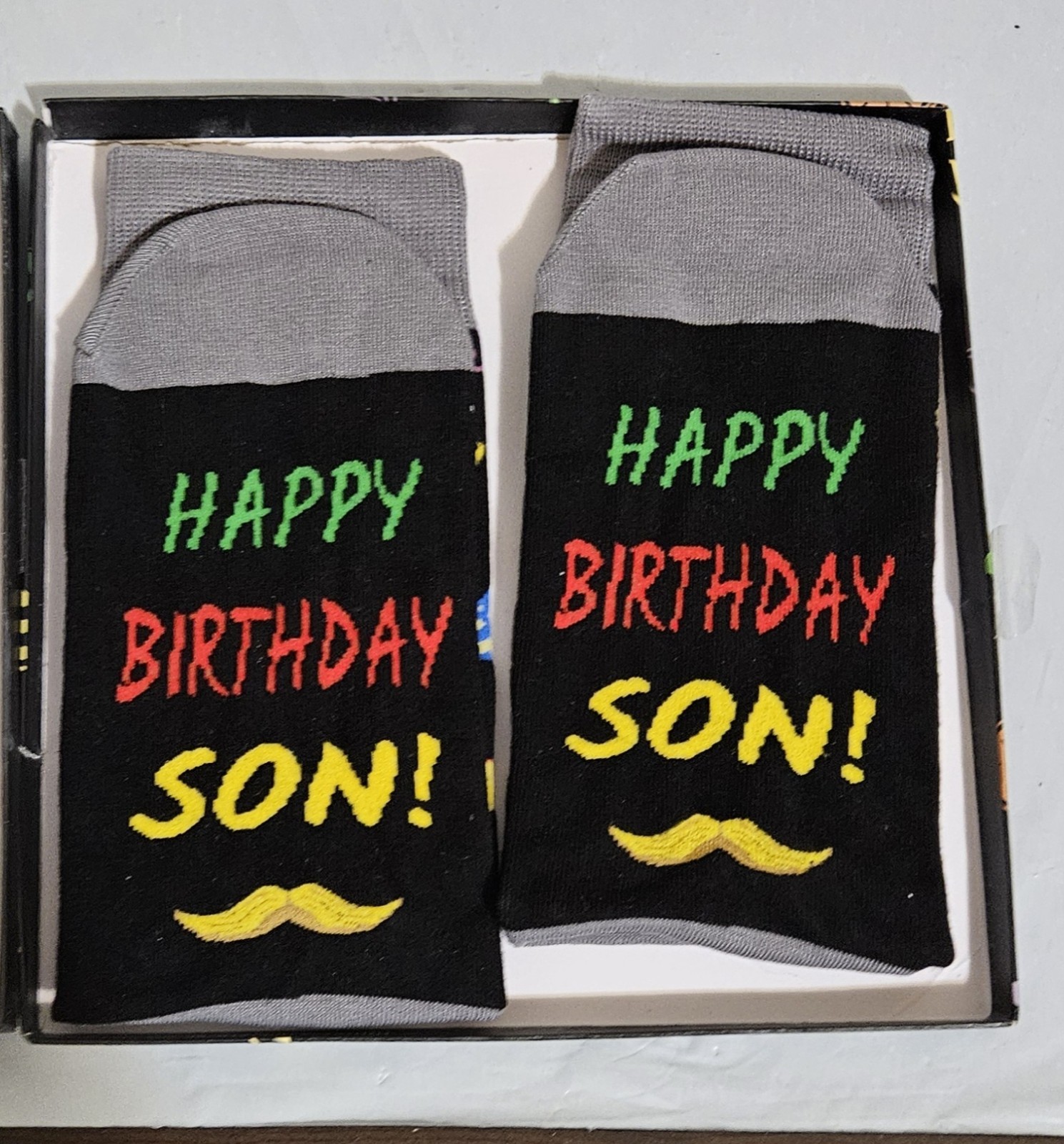 Happypop Gift Series Happy Birthday Son Socks