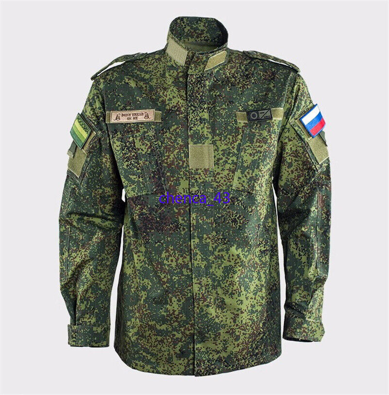 1PC Russian EMR Camouflage Stormsuit Tactical Training Top+Pant Military Uniform
