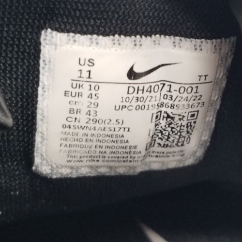 Nike Air Zoom Pegasus 39 Men’s Size 11 Running Shoes Black