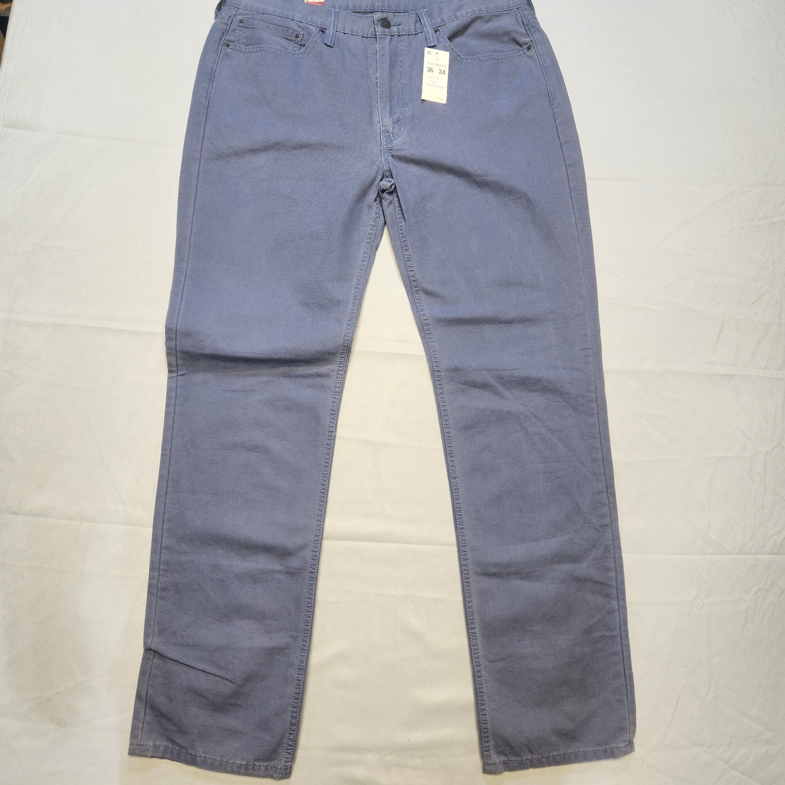 NEW Levis 514 Men Jeans Size Blue 36X34 100% Cotton Straight White Tag NWT Work