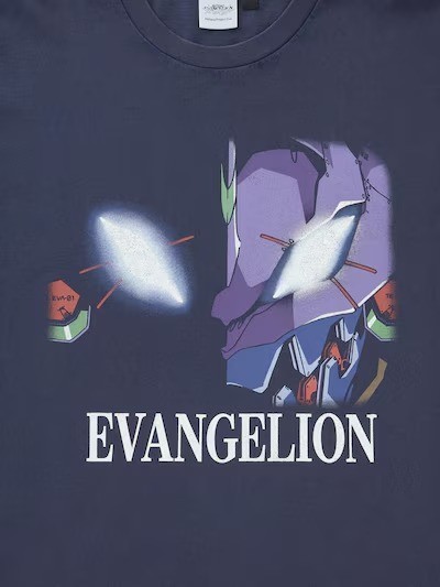 PSL GU x EVANGELION Graphic T-shirts Short Sleeve Japan limited XS-3XL NEW 2026