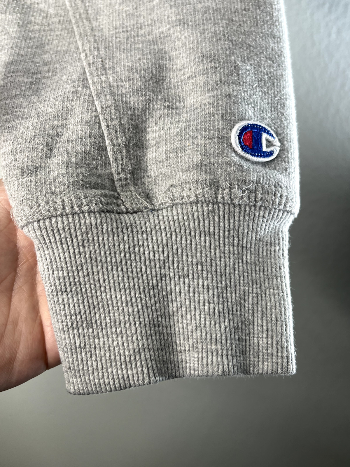 Vintage Champion Reverse Weave Spell Out Logo Crewneck Sweatshirt Sz S