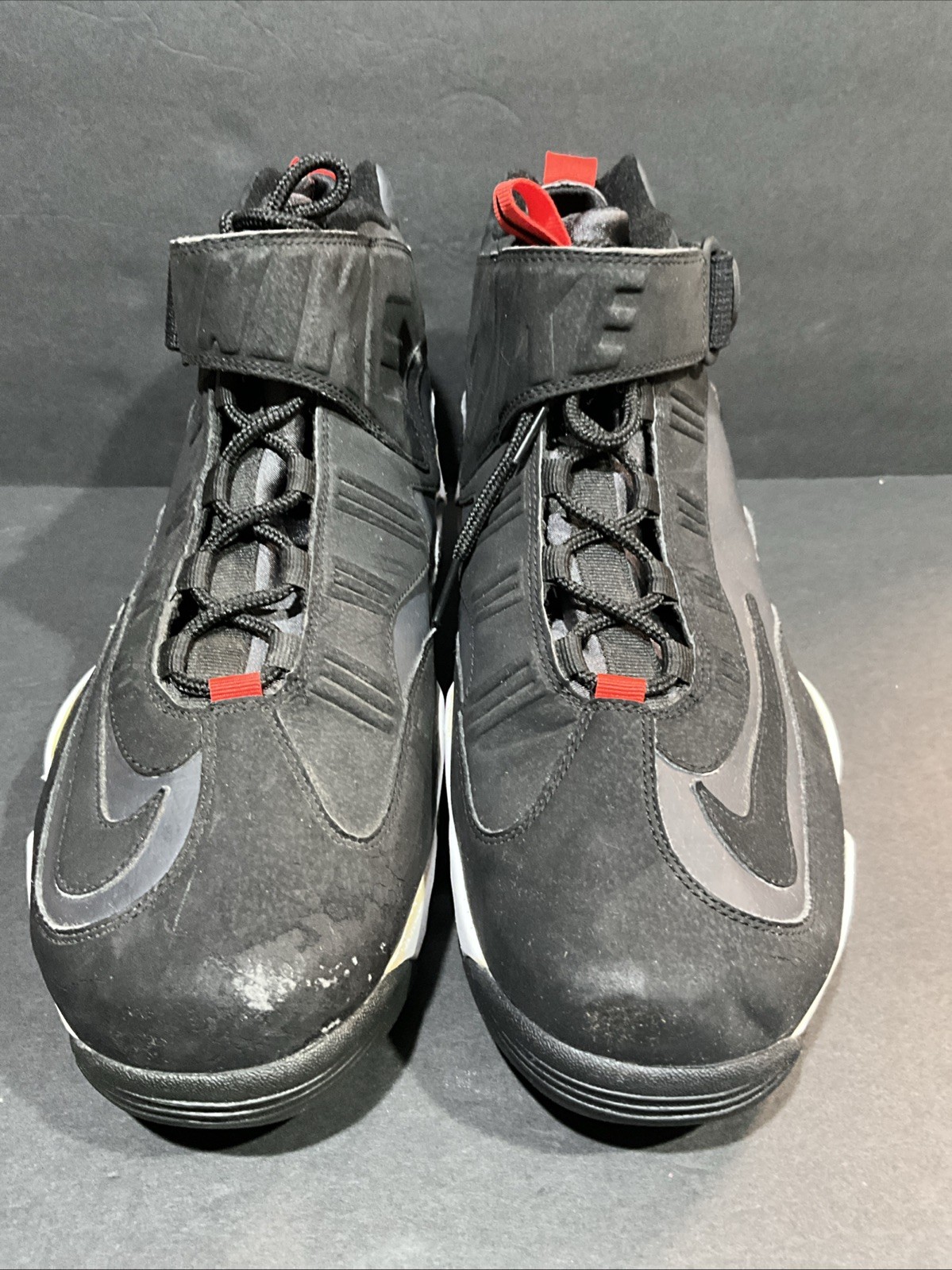 Nike Air Max Griffey Max 1 “Anthracite” Hot Red Training Sz 14# 354912-002 Used