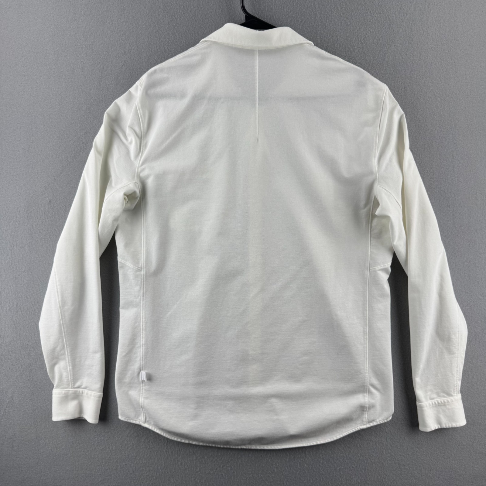 Lululemon Shirt Mens Large White Commission Button Up Long Sleeve SEE DETAILS