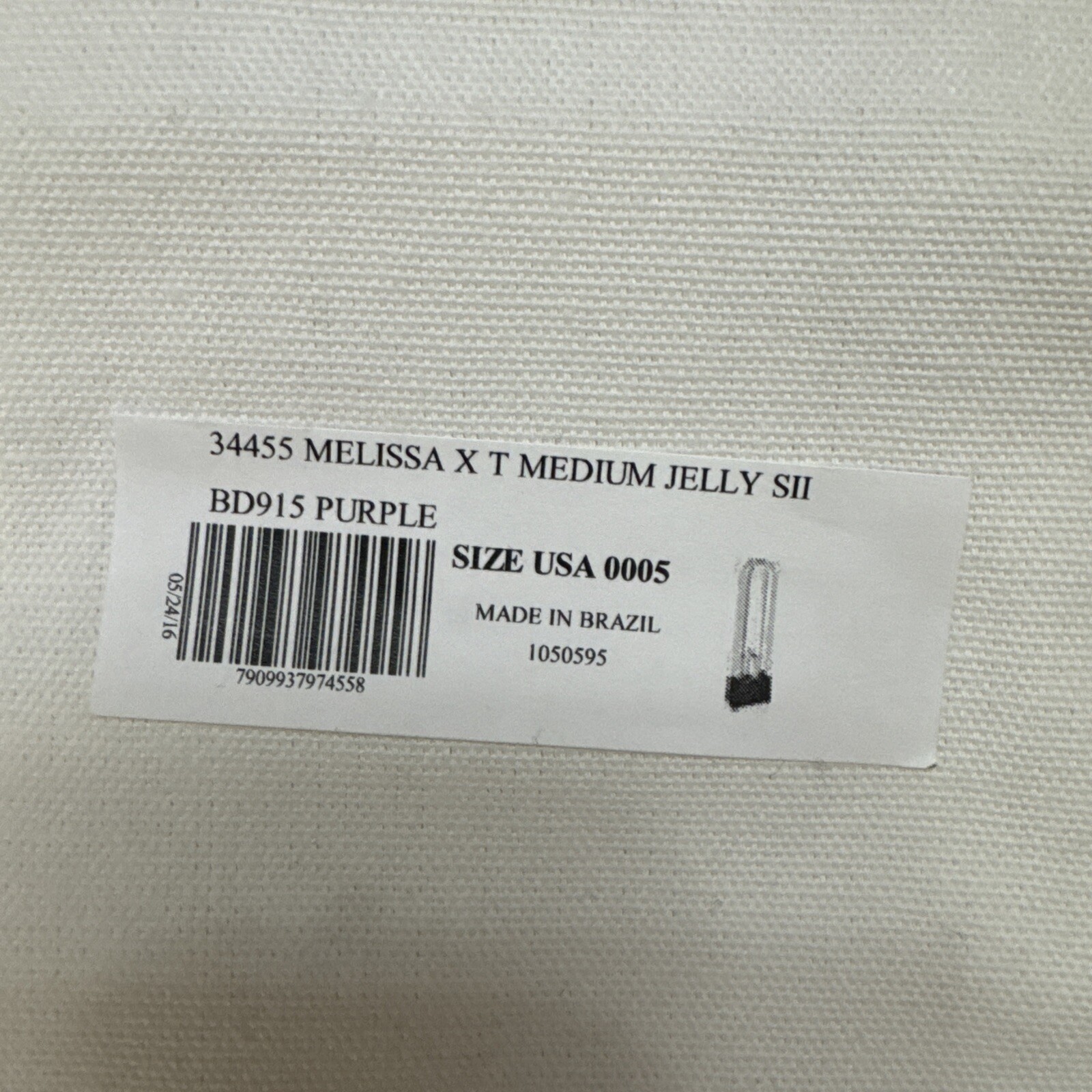 New W/ Tags Melissa X Telfar ‘Medium’ Jelly Shopper – Purple