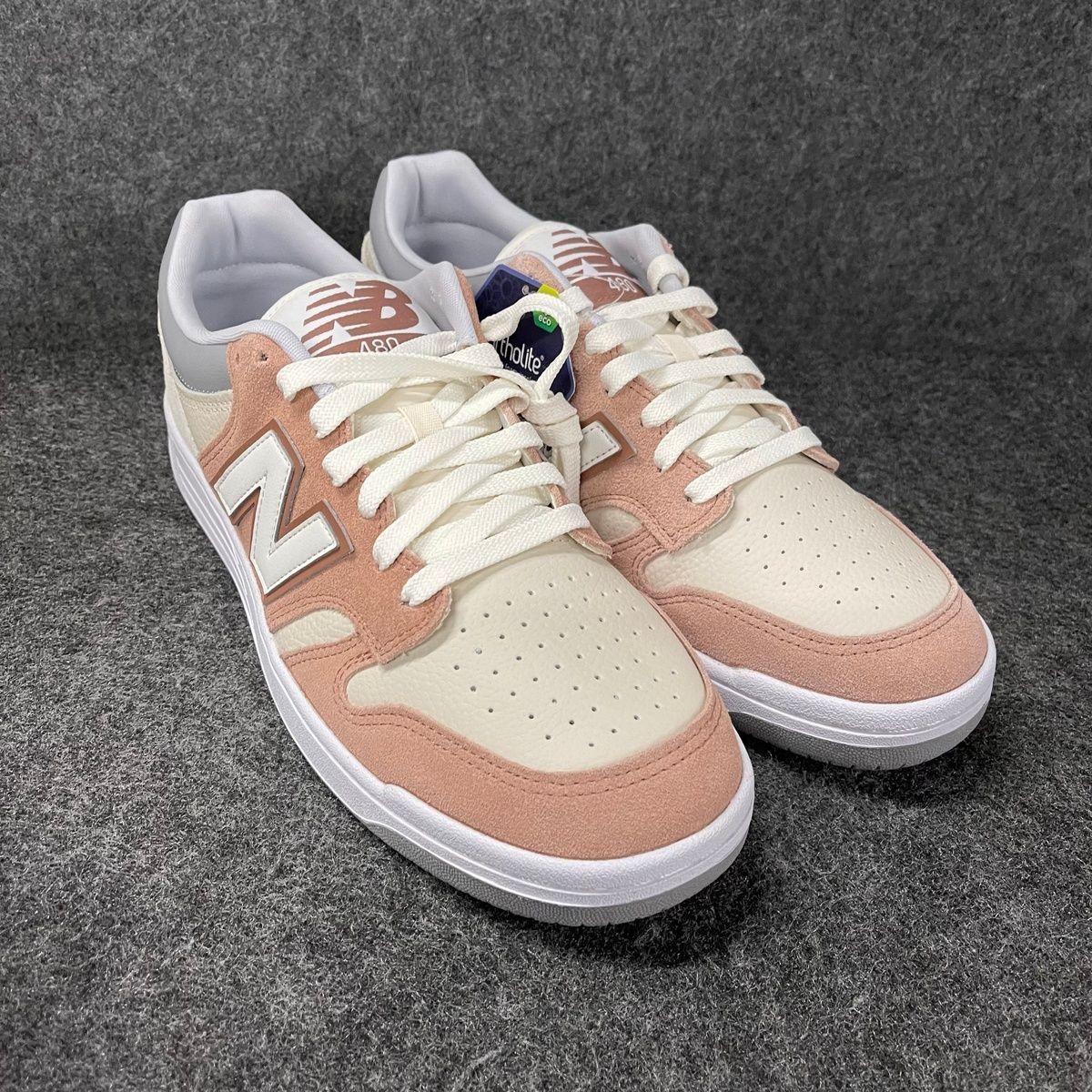 NEW BALANCE 480 Court Sneaker Men’s Size US 12 D Brown/Beige
