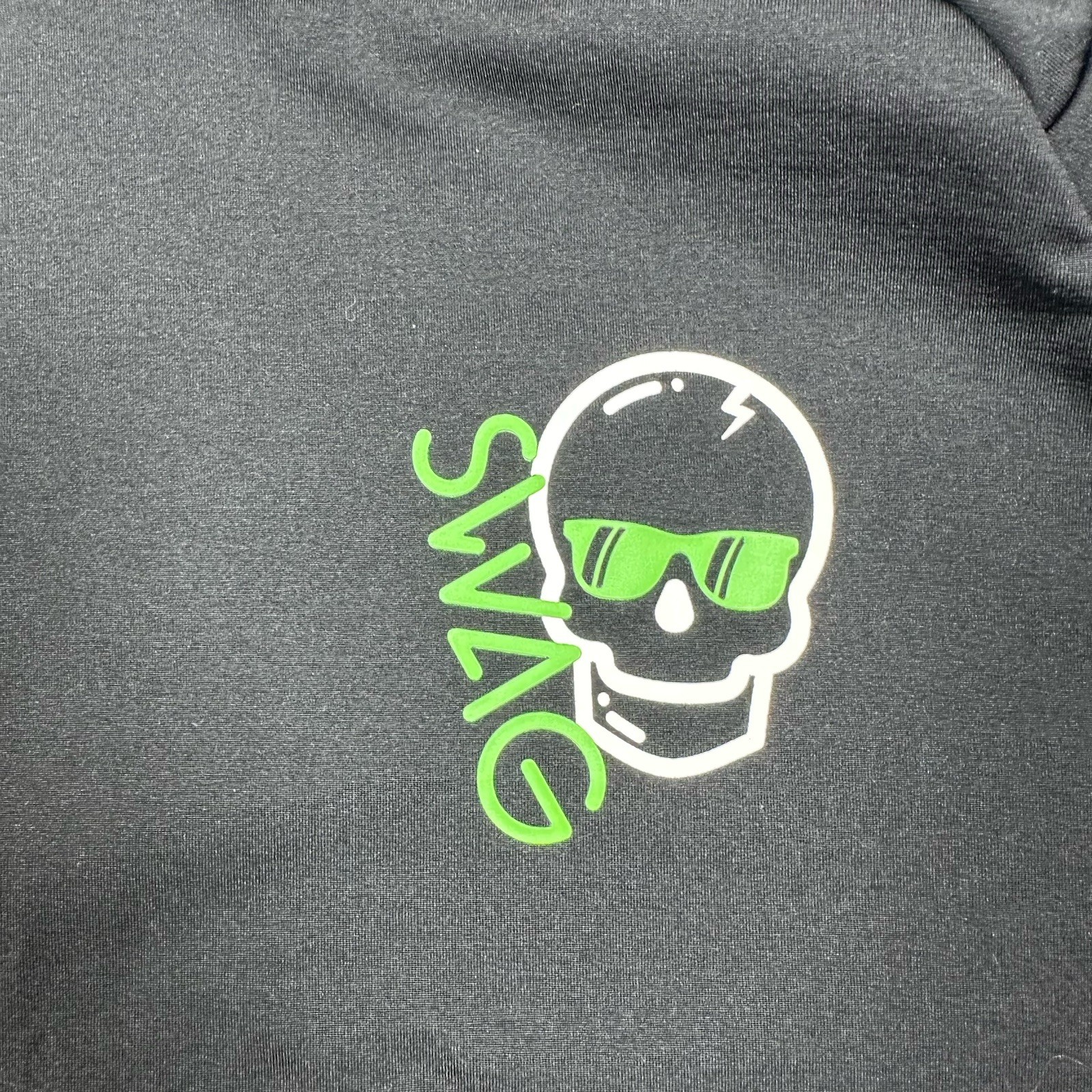 Swag Golf x UNRL Hoodie Men Large Black Crossover Performance Stretch Sweatshirt